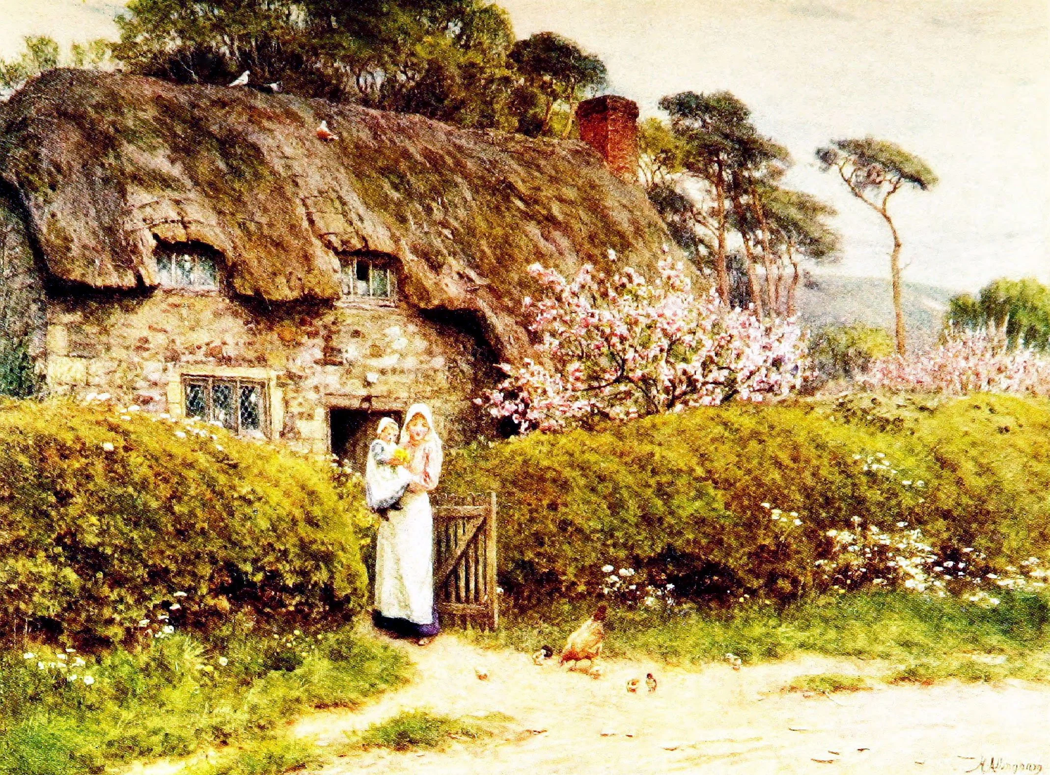 Cottage Gate, Spring