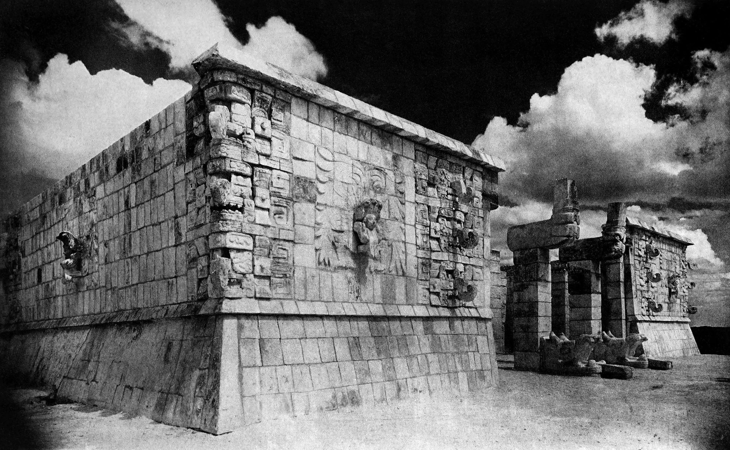 Front of the Temple of the Warriors