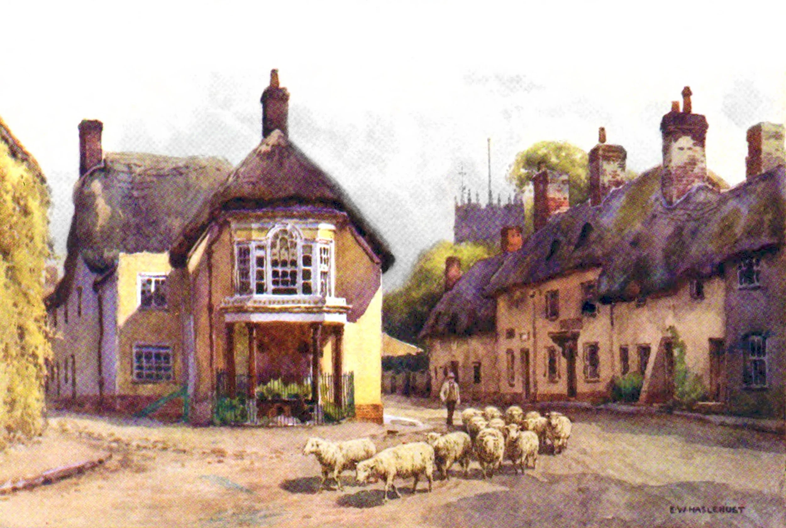 Great Britain by E.W. Haslehust (1910)