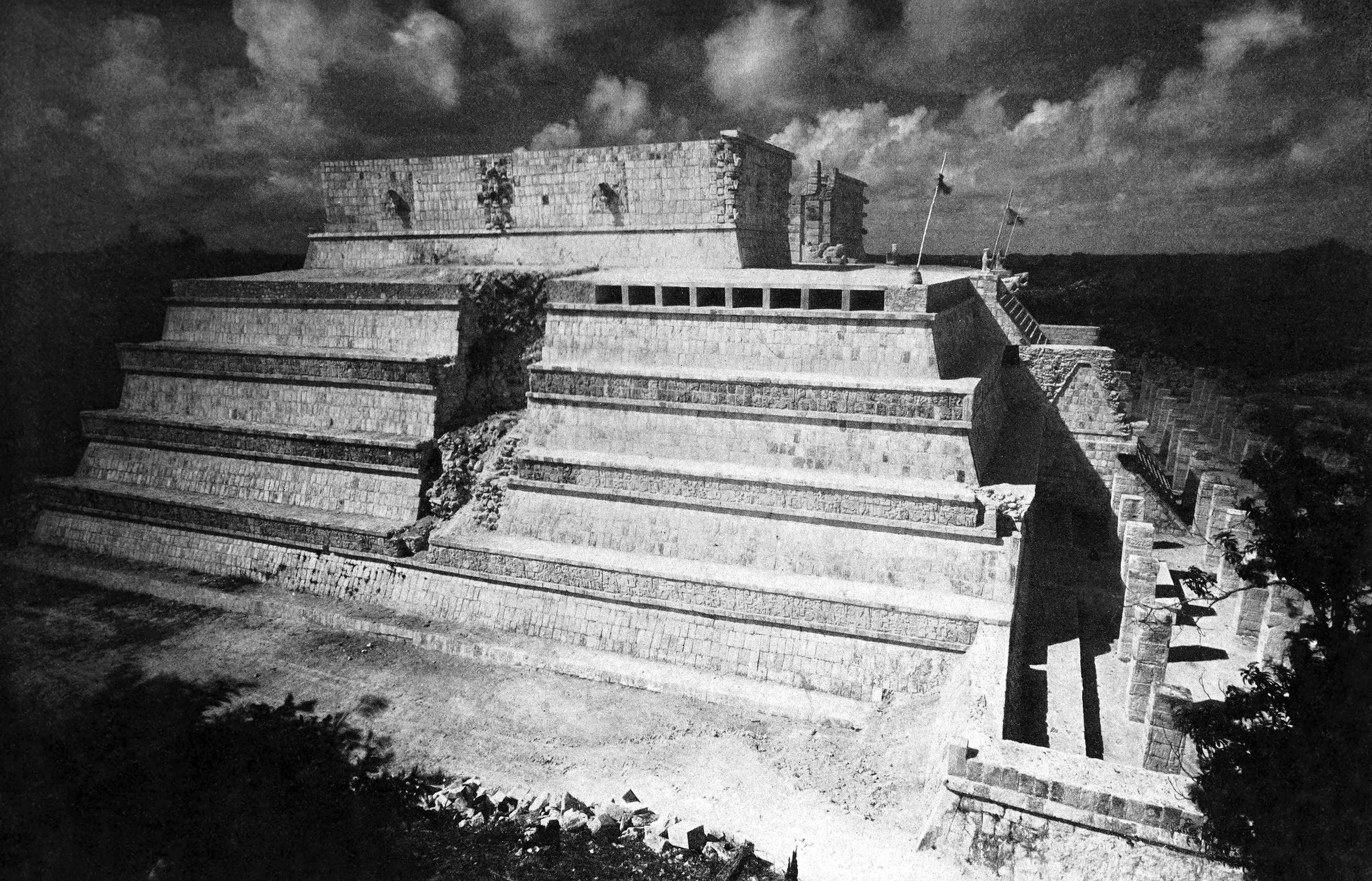 North Side, Temple of the Warriors, seen from the Temple of the Tables
