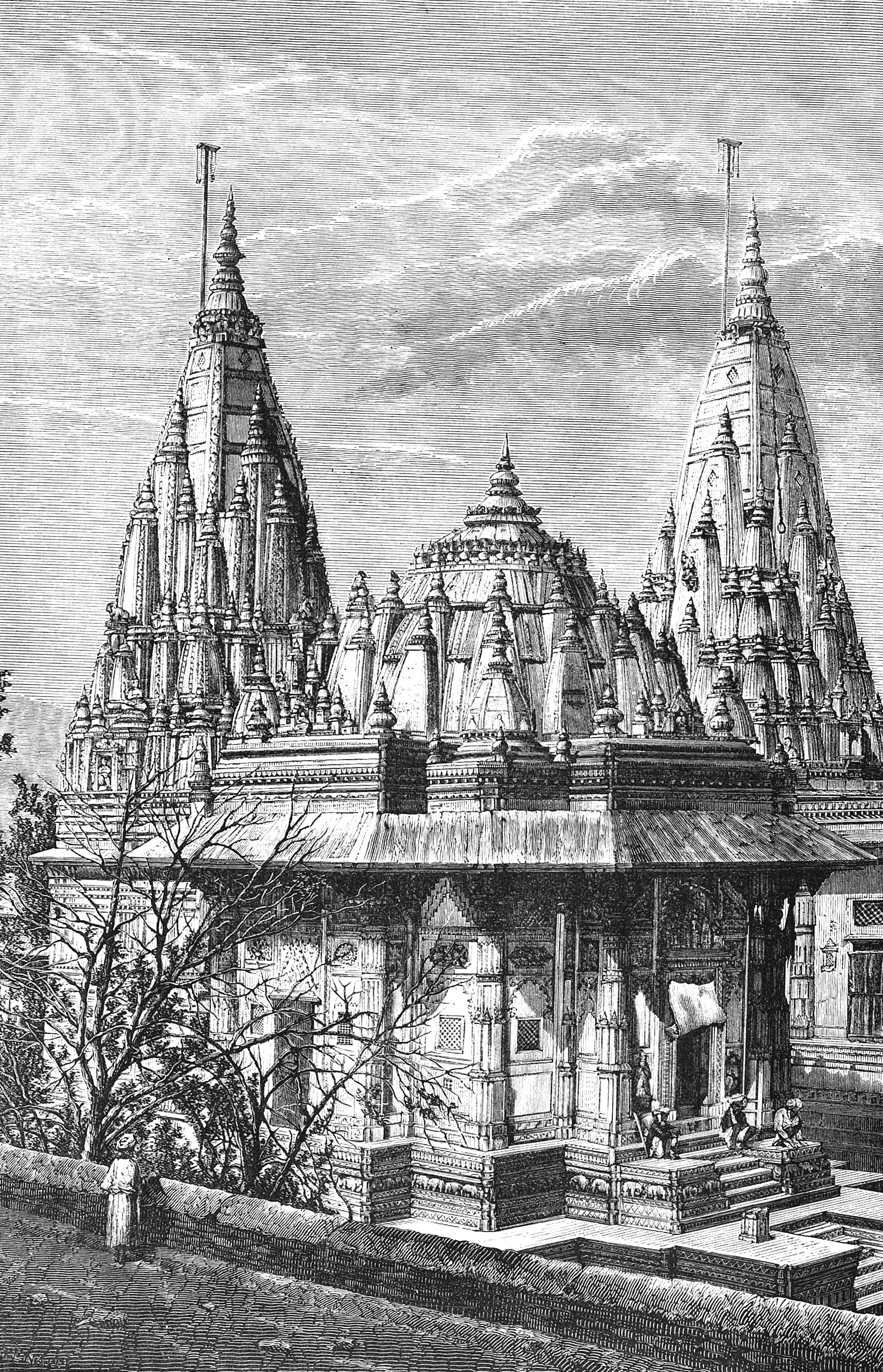 Mausoleum of the Scindias, at Lashkar