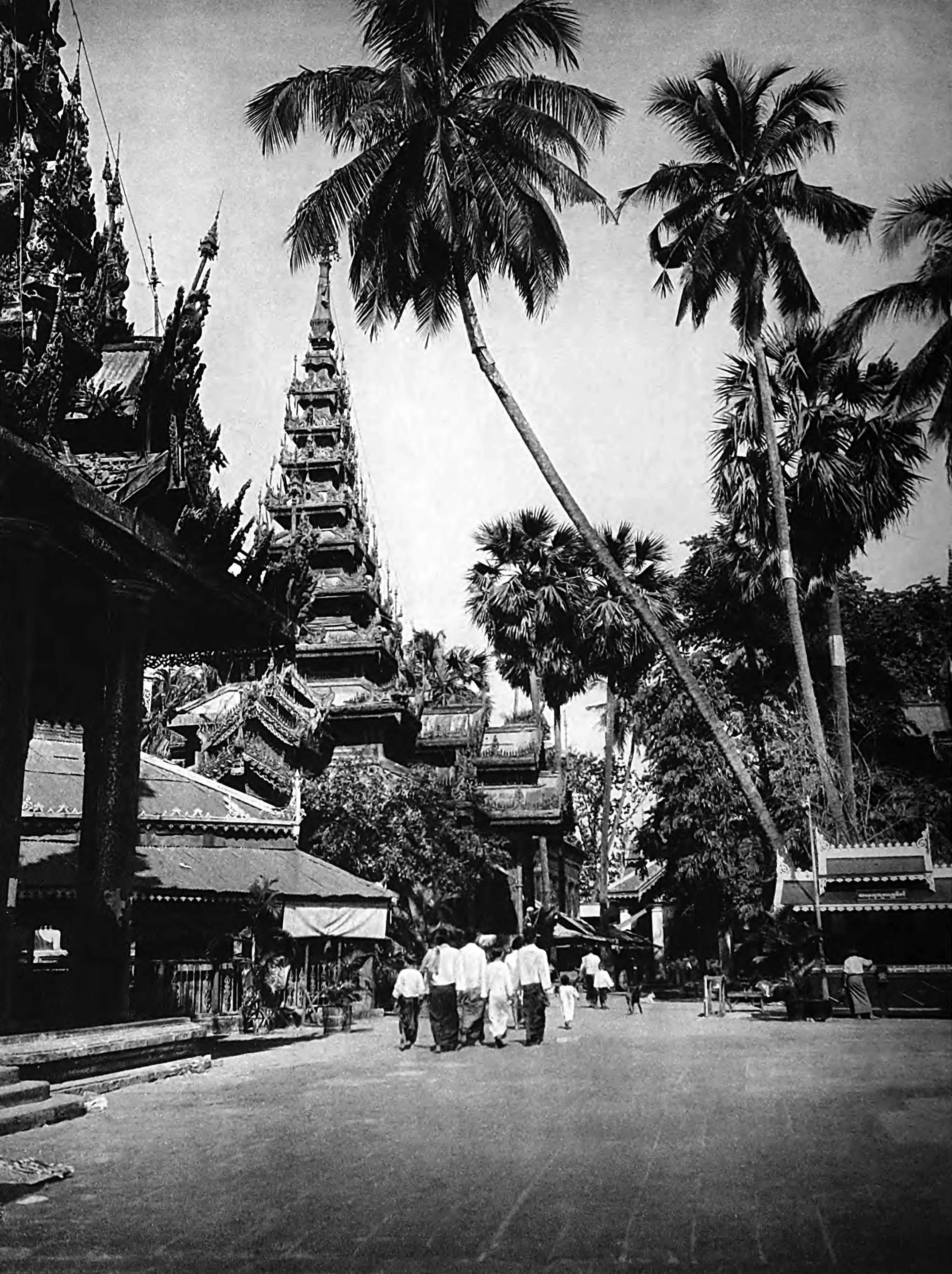 Rangoon, Near the Shwe Dagon Pagoda