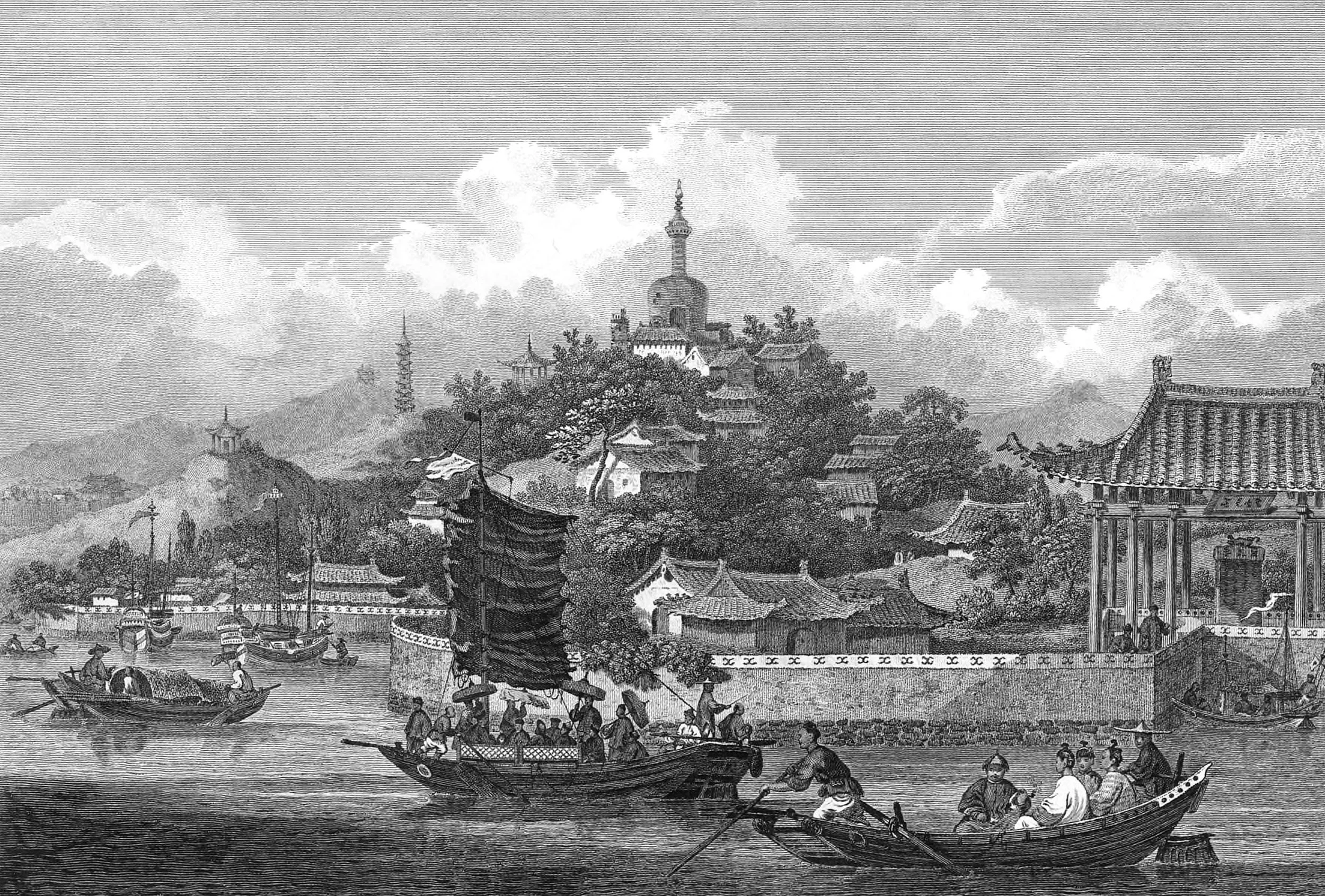 A View in the Gardens of the Imperial Palace in Pekin