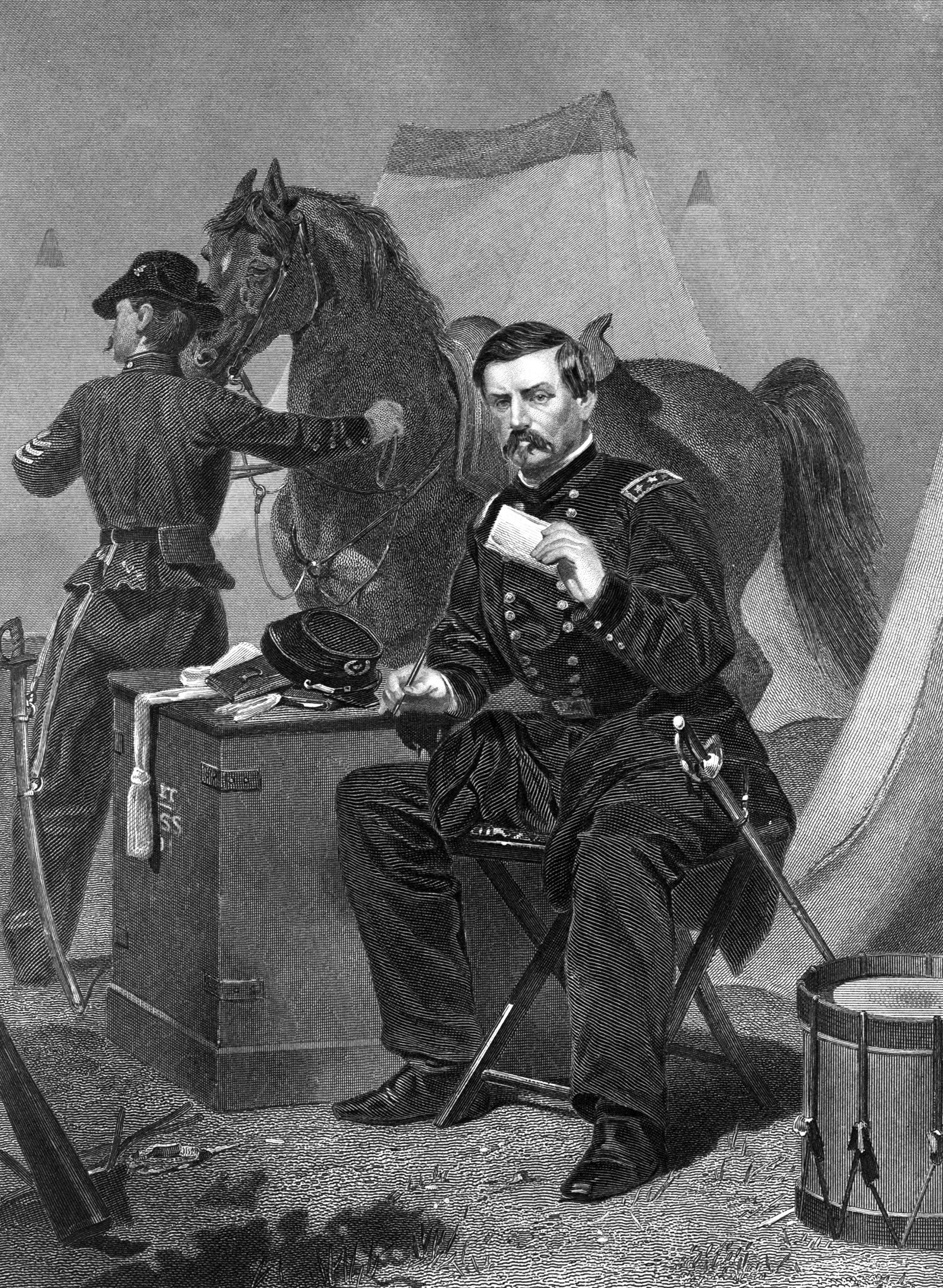 Major General George B McClellan