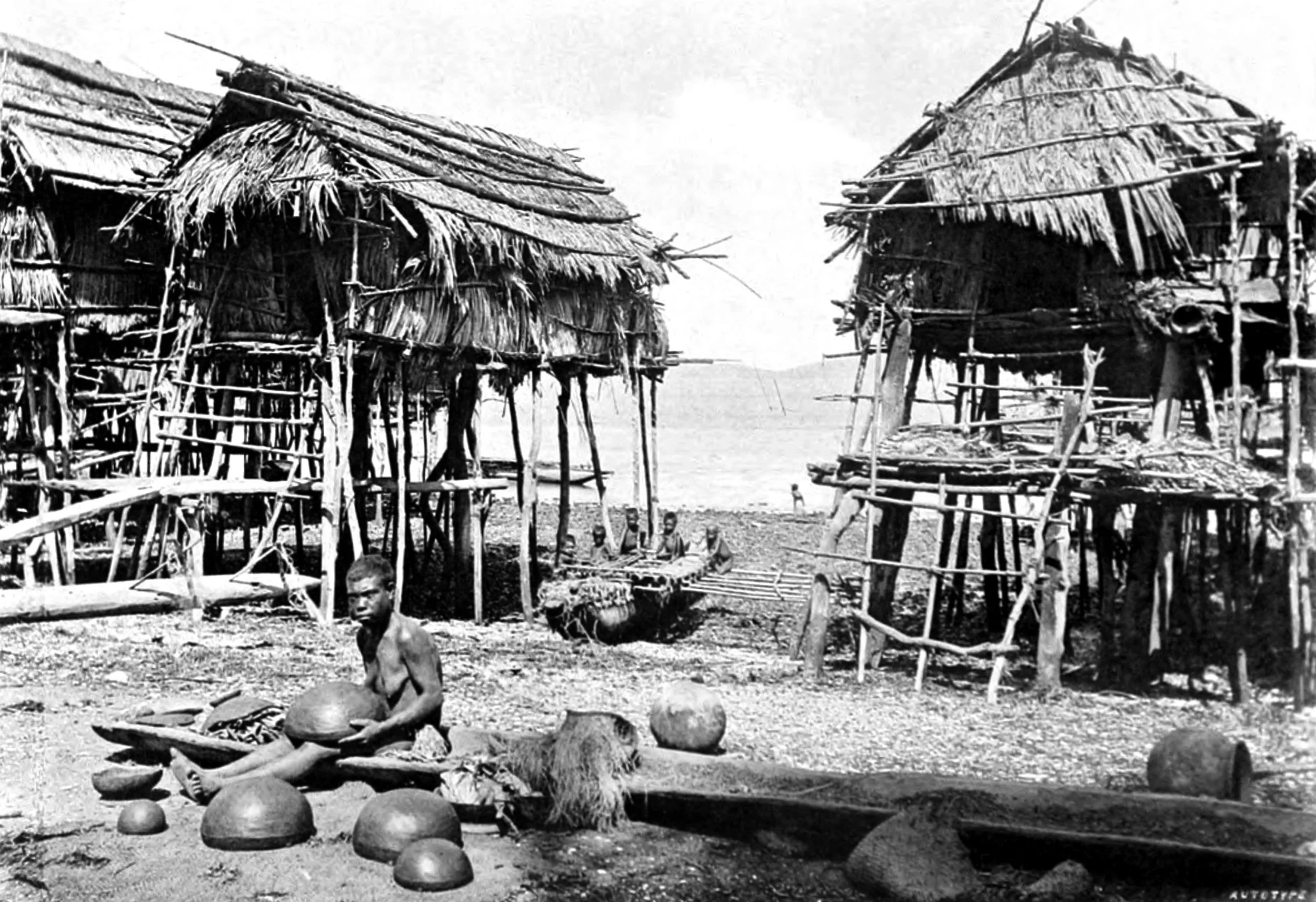 Women Making Pottery