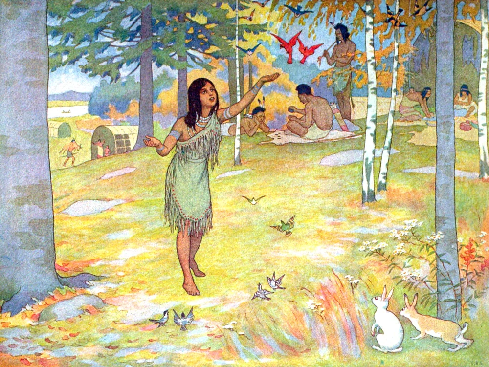The Story of Pocahontas and Captain John Smith by E. Boyd Smith ...