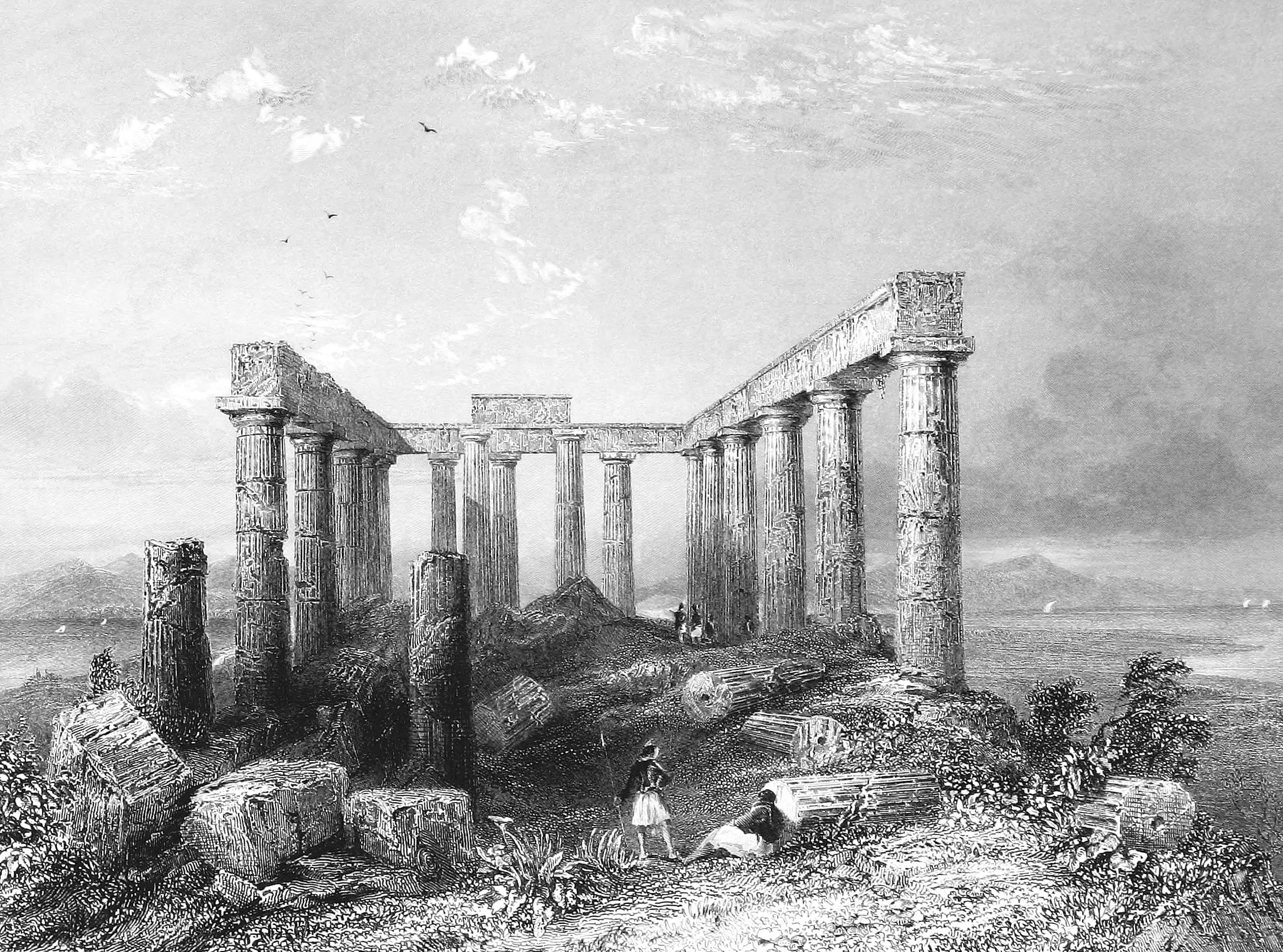 Ruins of the Temple of Minerva