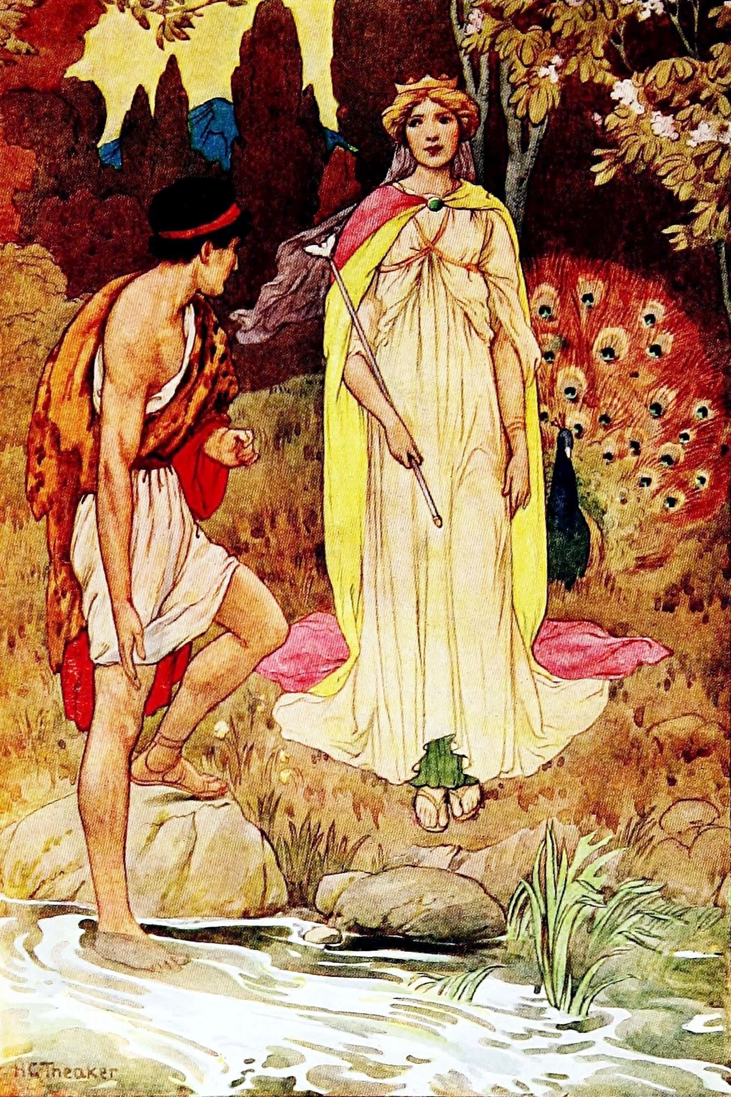 It was Juno herself he had carried across the stream