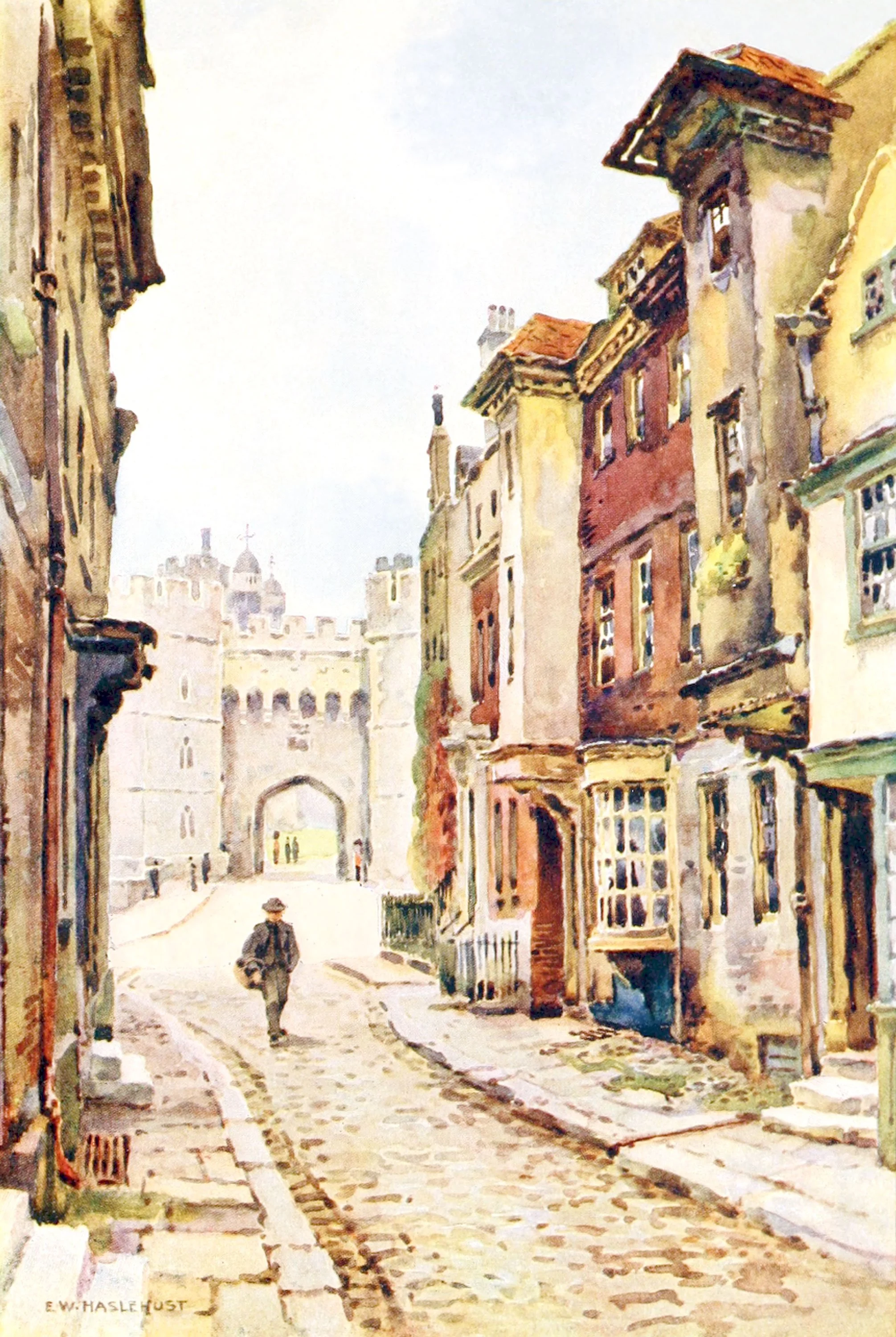 Nell Gwyn's House and Henry VIII Gateway, Windsor Castle