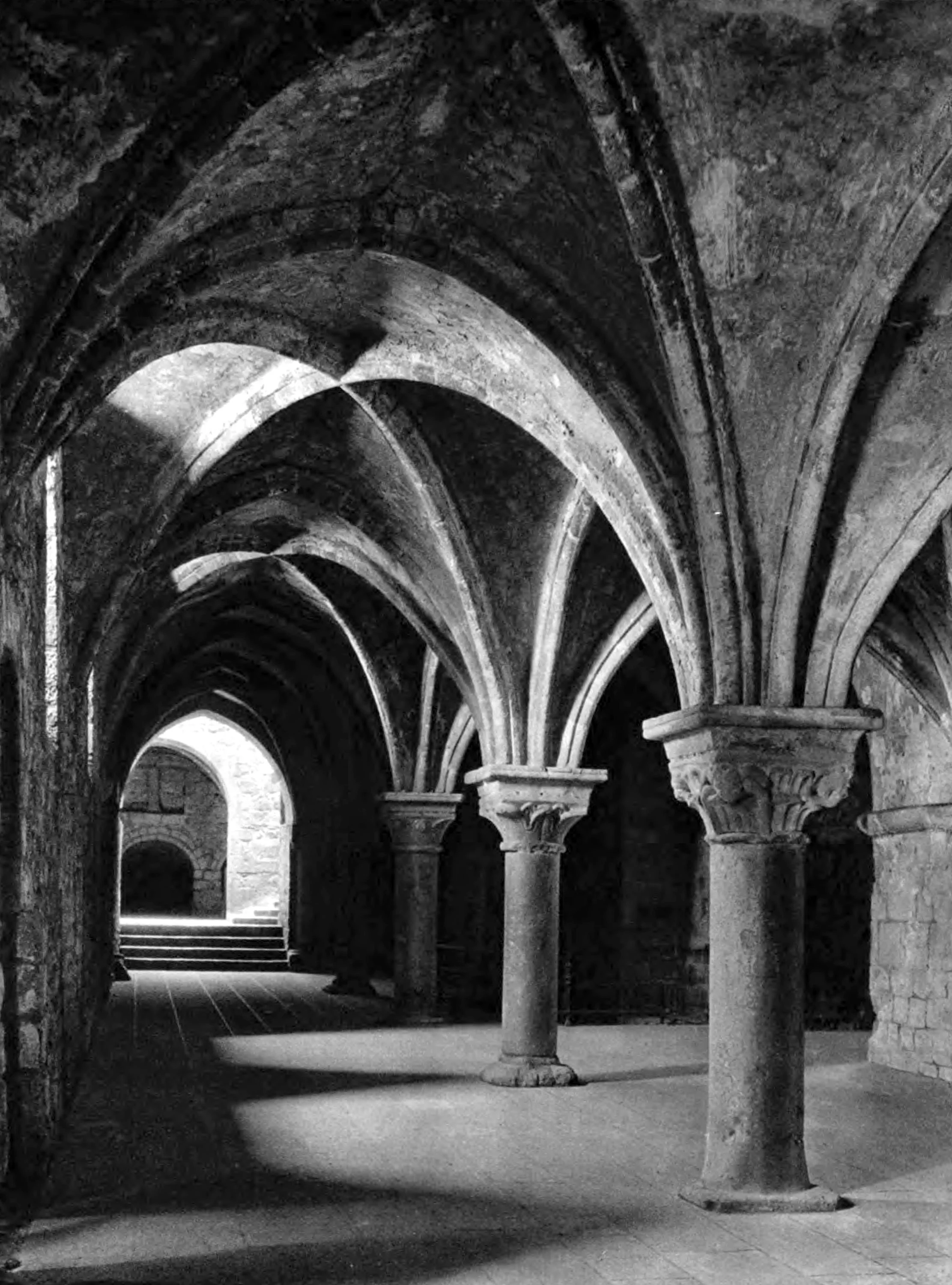 Mont Saint Michel, Monks' Walk