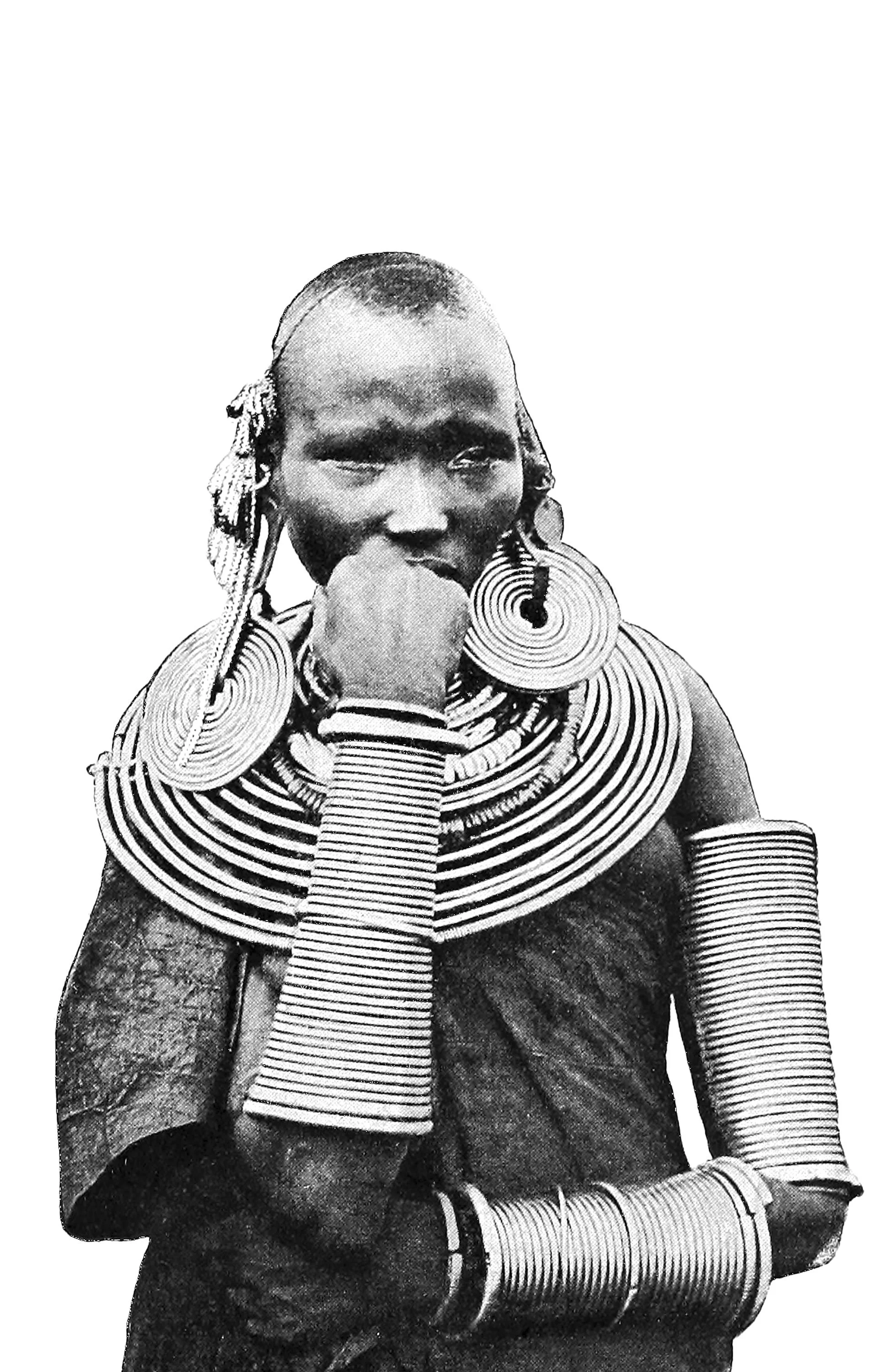 Masai Woman from below Kibongoto