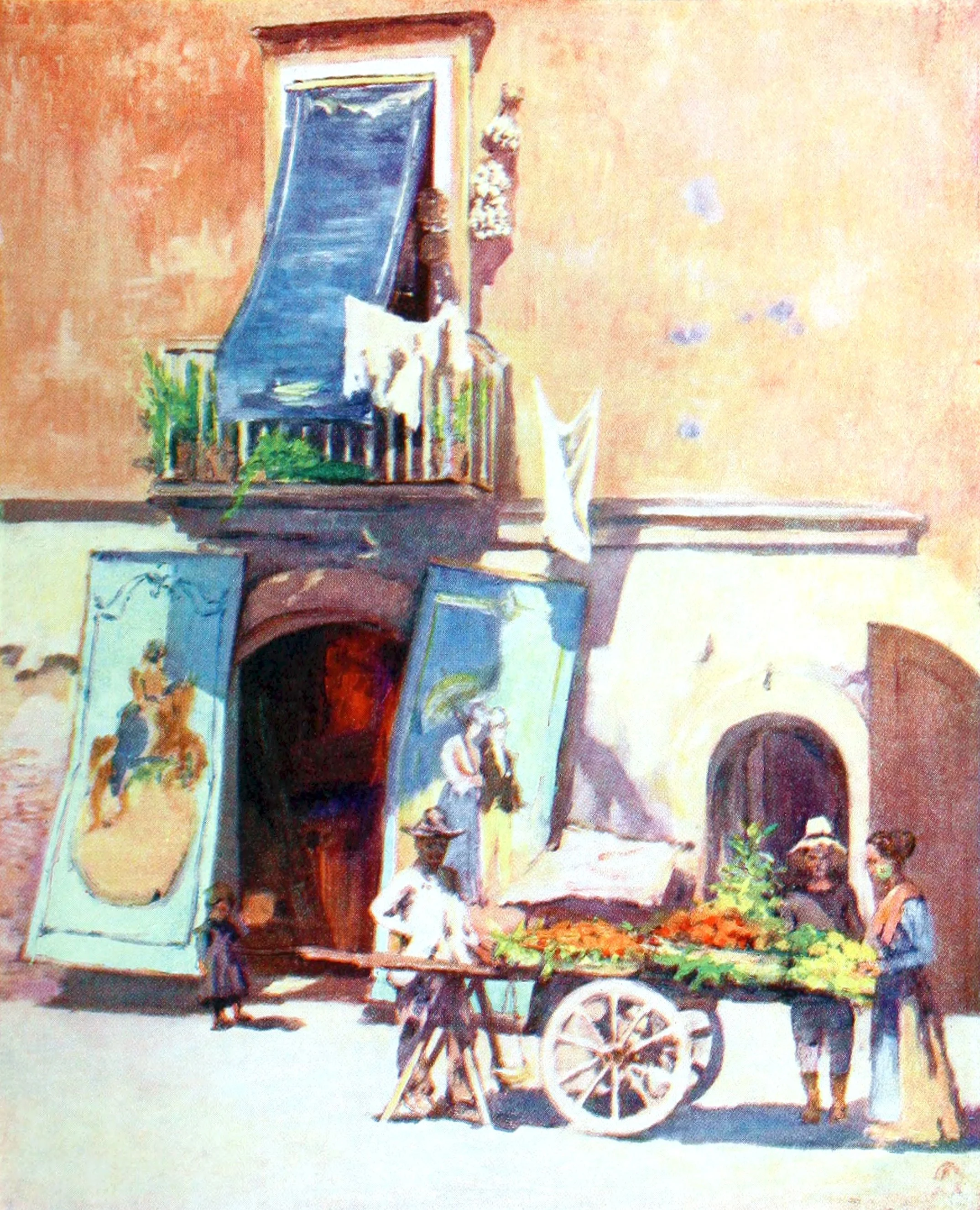 Street Scene, The Marina, Naples