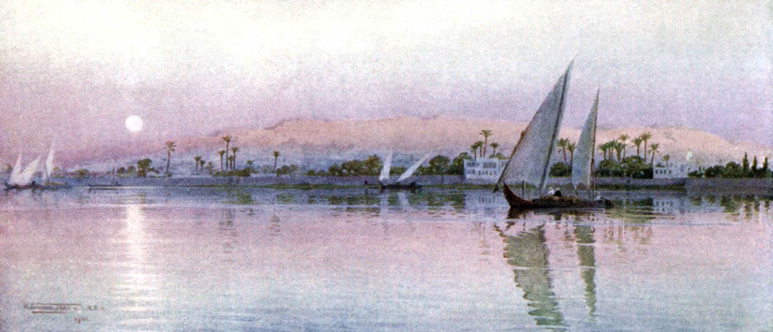 Cairo from the River-Evening