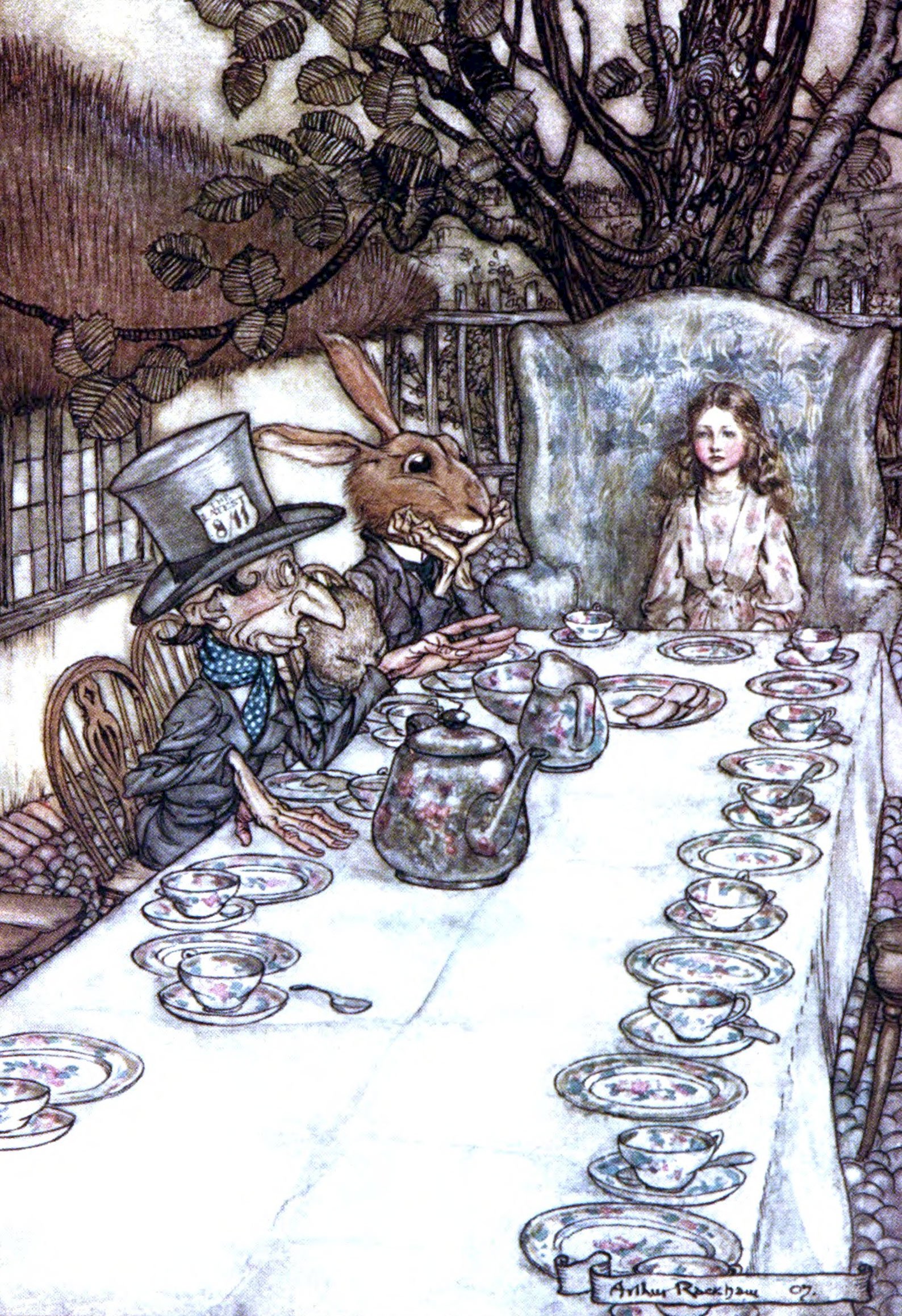 Arthur Rackham, Illustrator of Children's Books (1907)