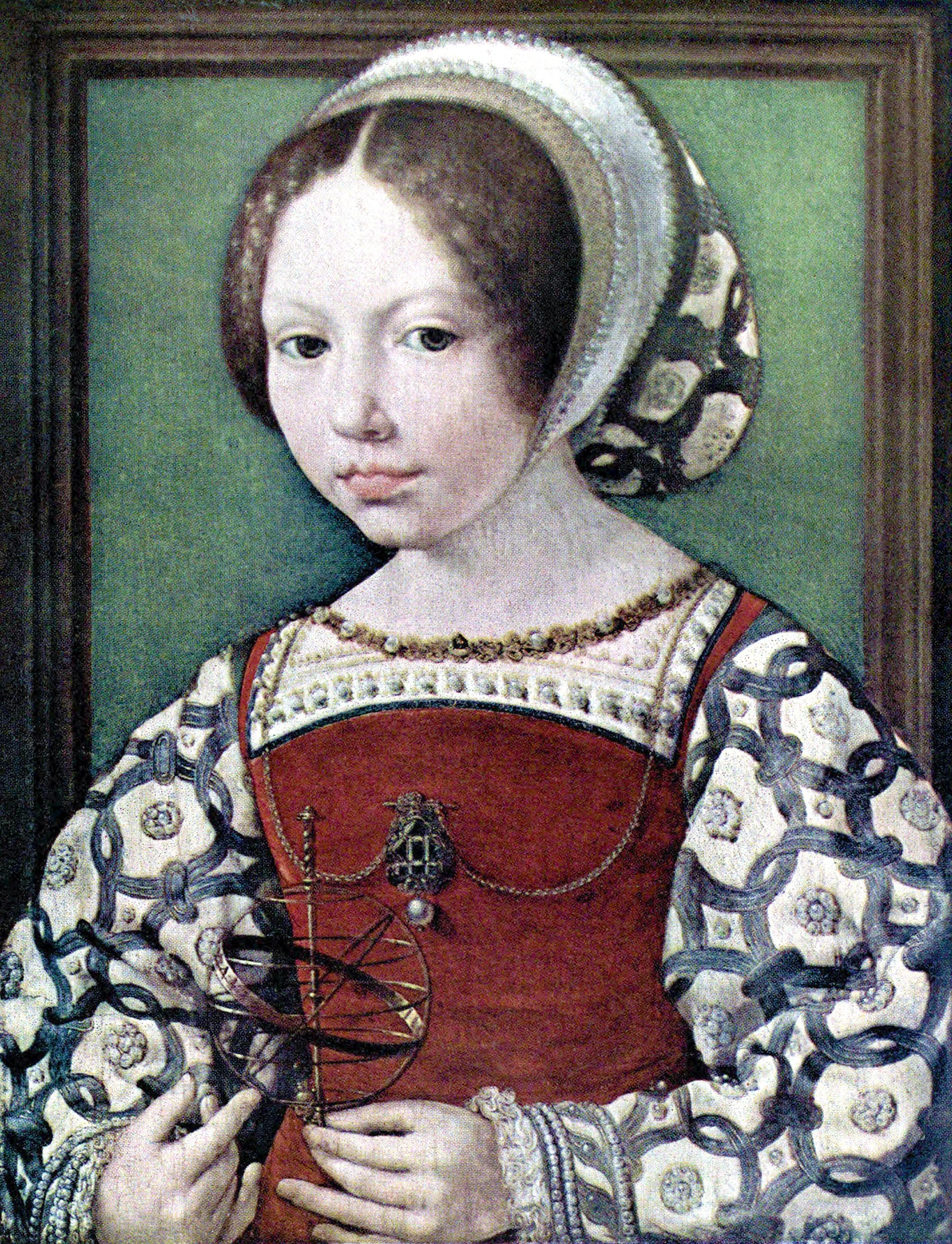 Jacqueline de Bourgogne by Gossaert de Mabuse