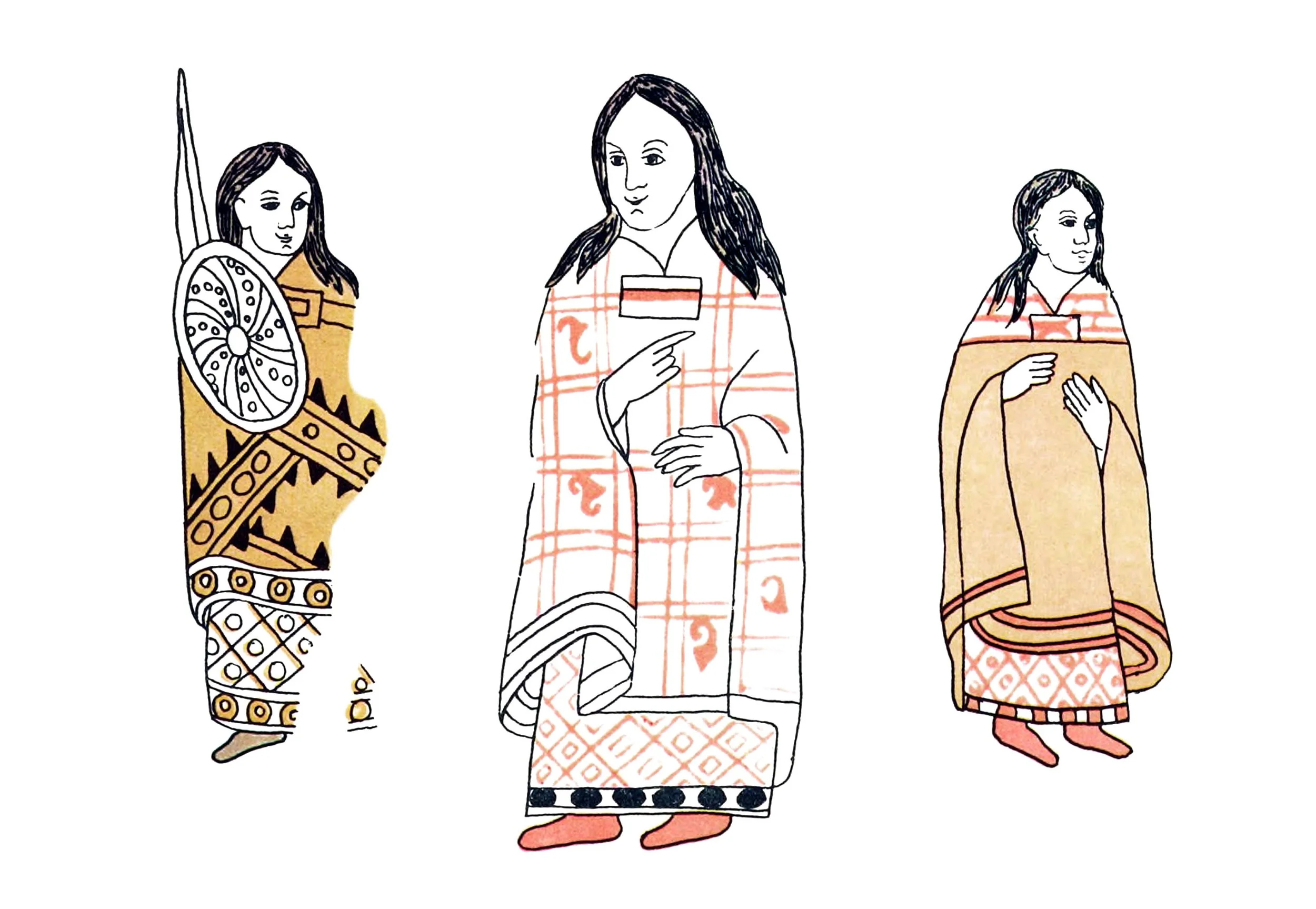 Costumes of Malinche and Malintzin
