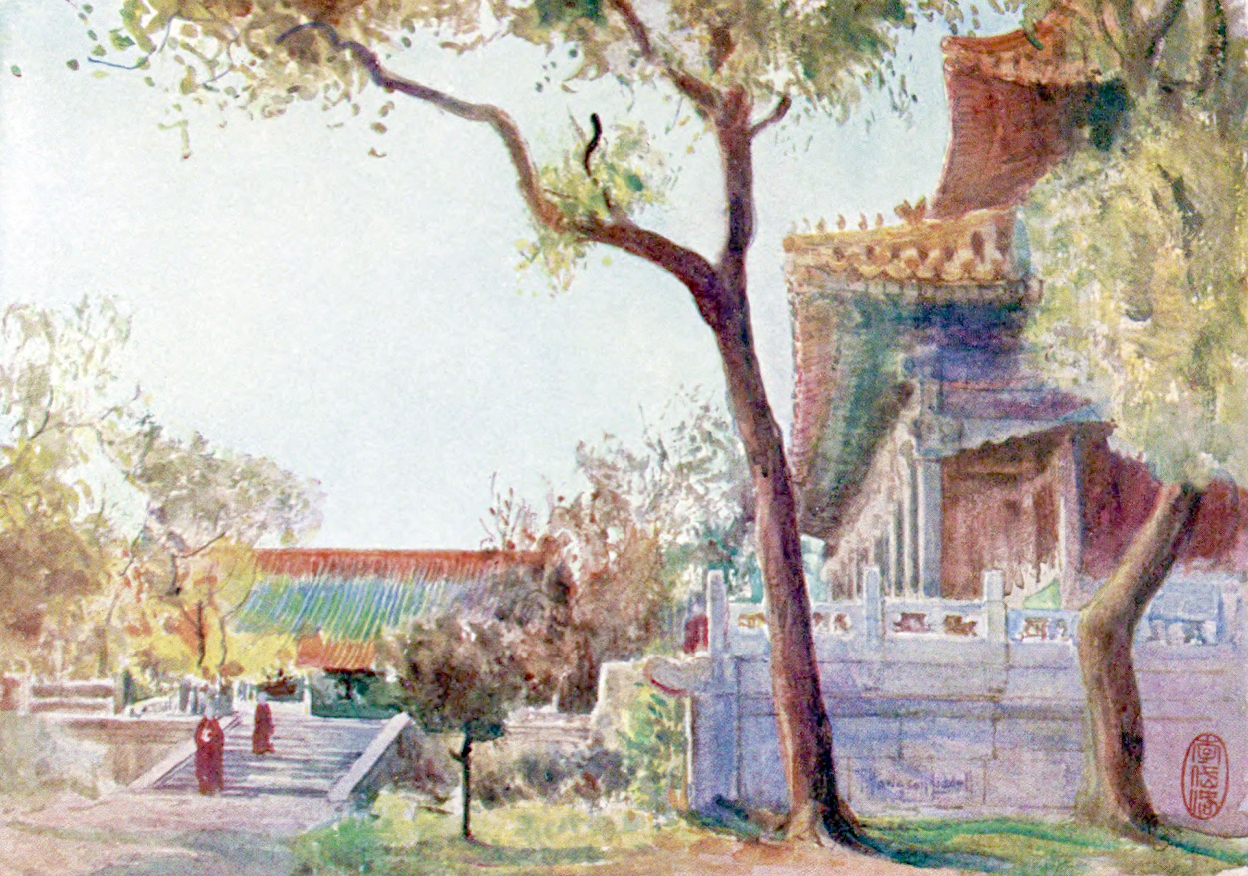 The Yellow Temple, Near Peking