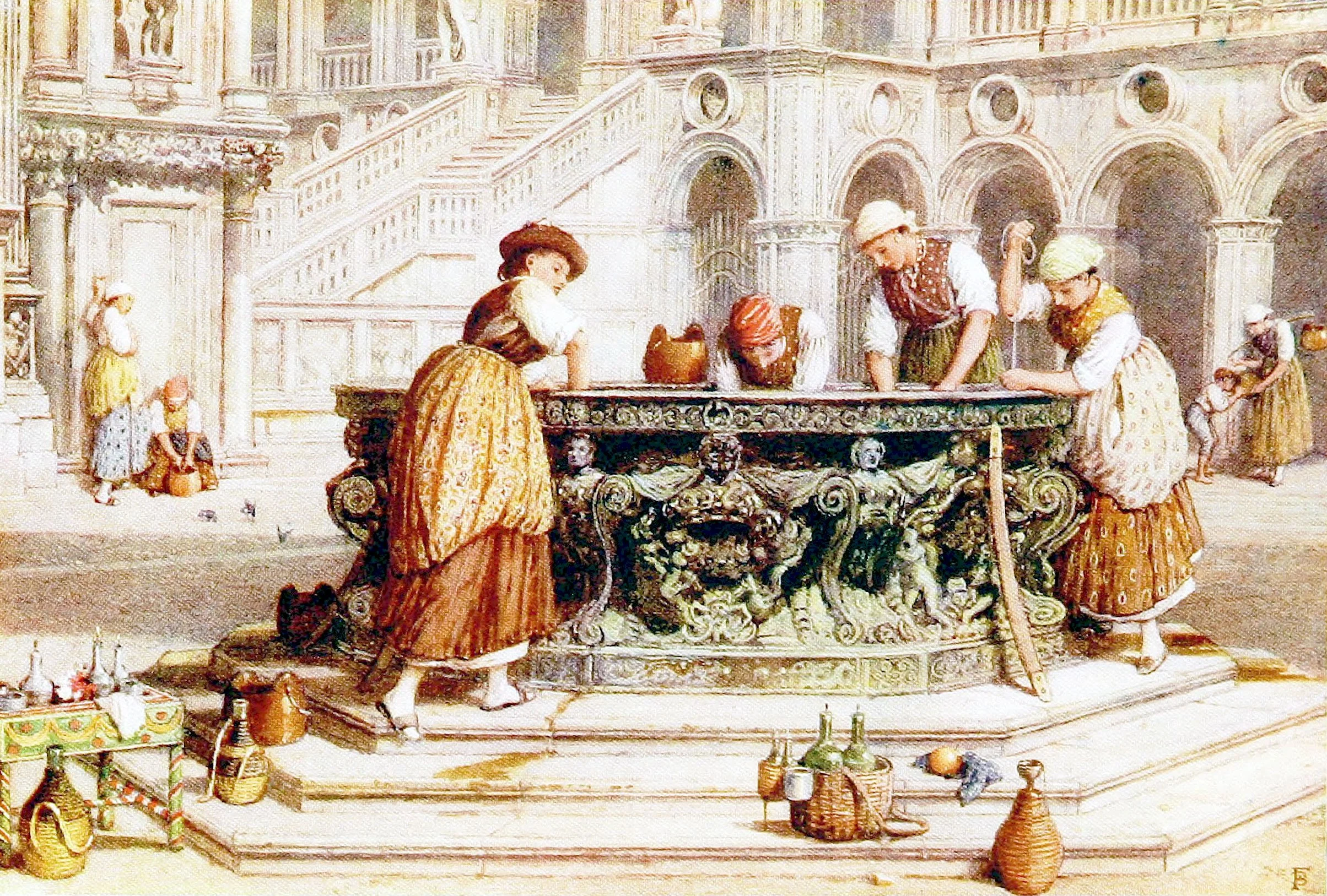 Well in the Courtyard of the Ducal Palace, Venice