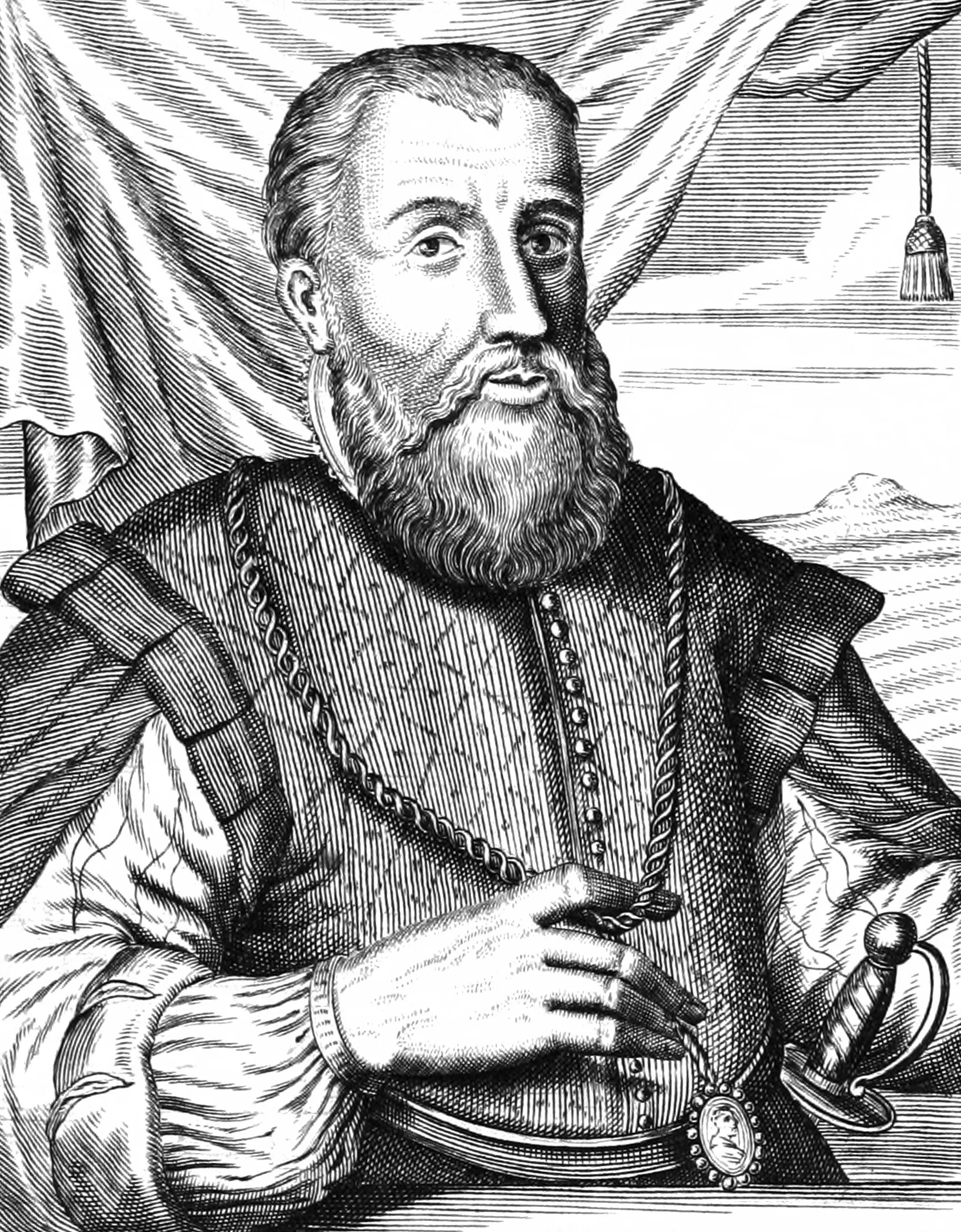 The Governor Don Diego Velasques de Cuellar, author of the discovery of New Spain
