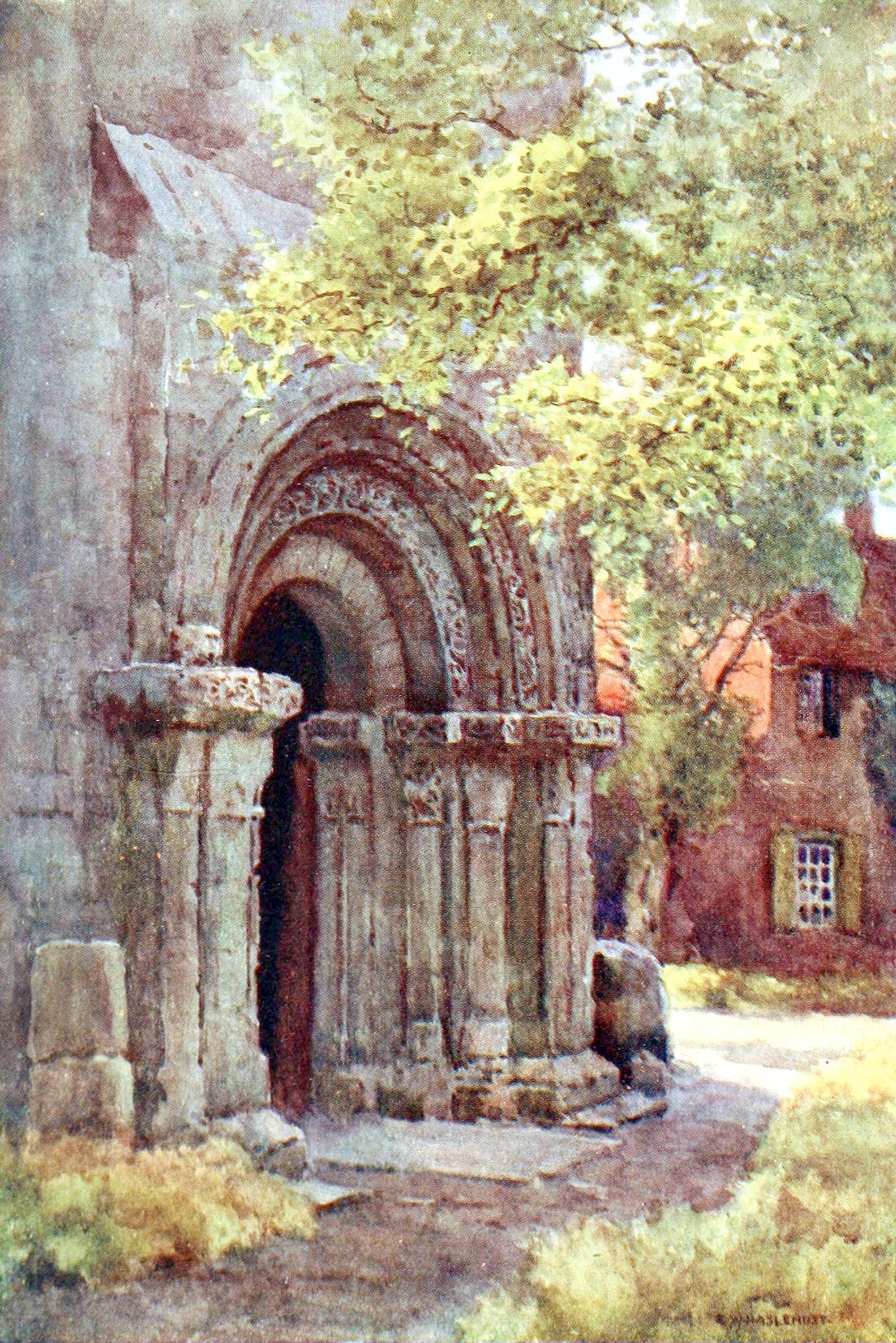 Norman Porch, St. Lawrence's Tower, York