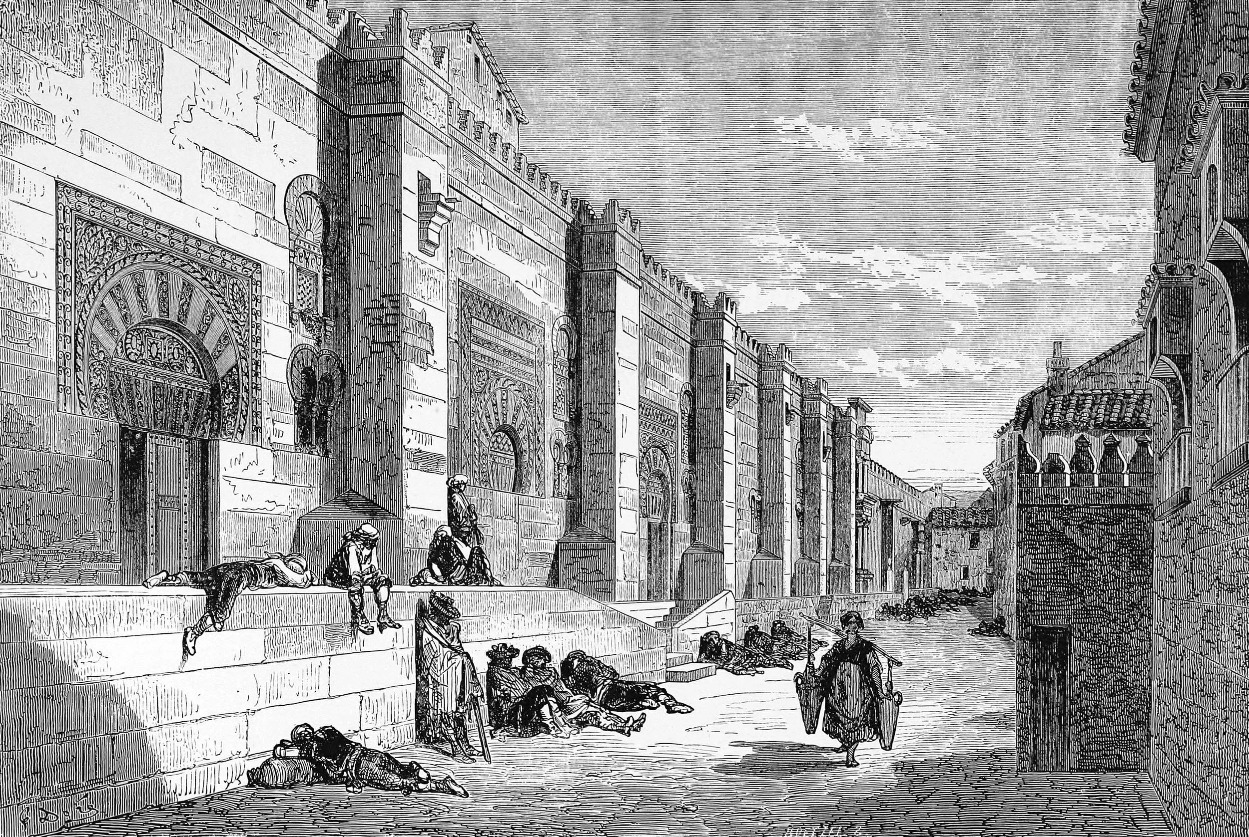 Exterior of the Mosque of Cordova