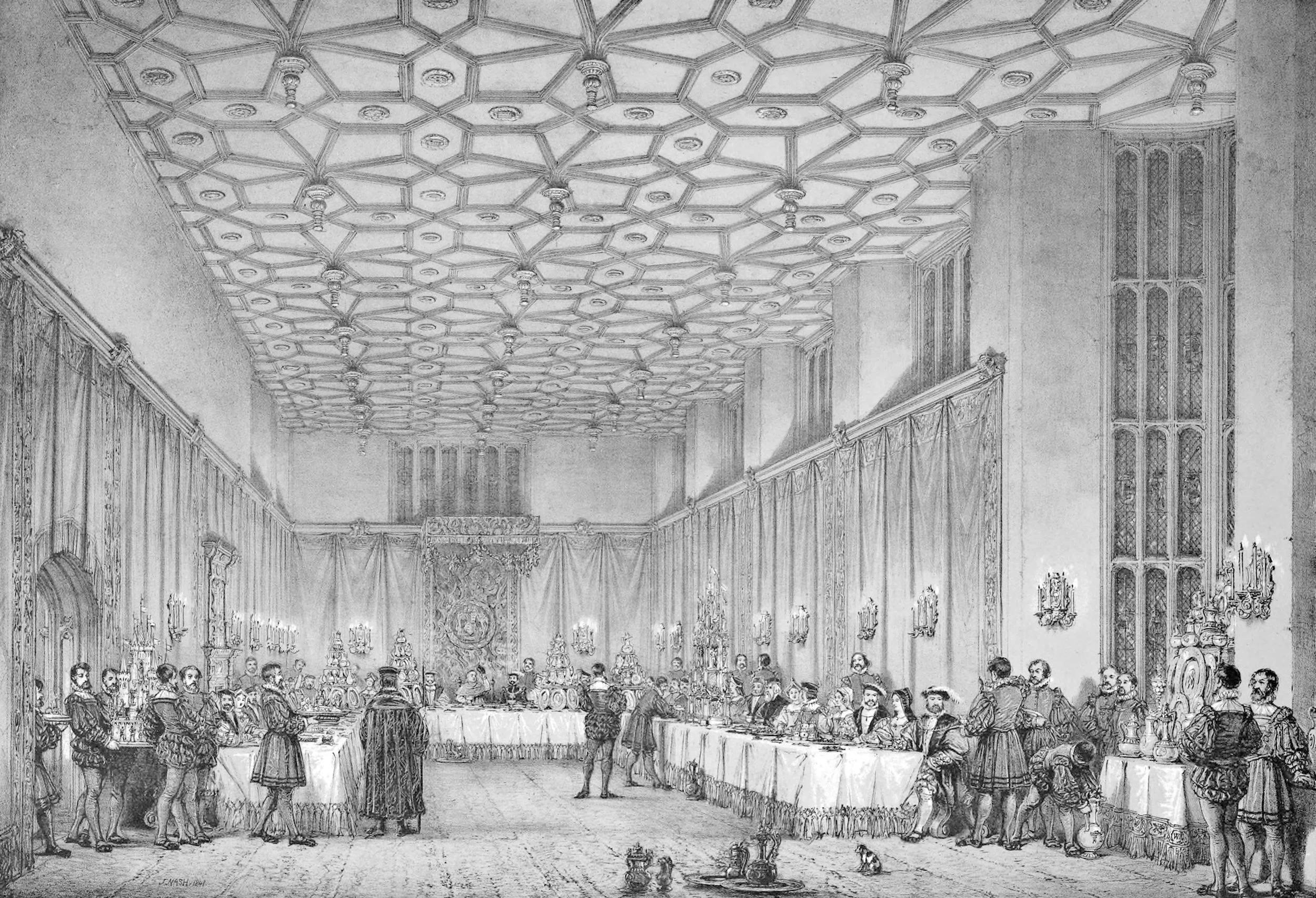 Presence Chamber, Hampton Court, Middlesex