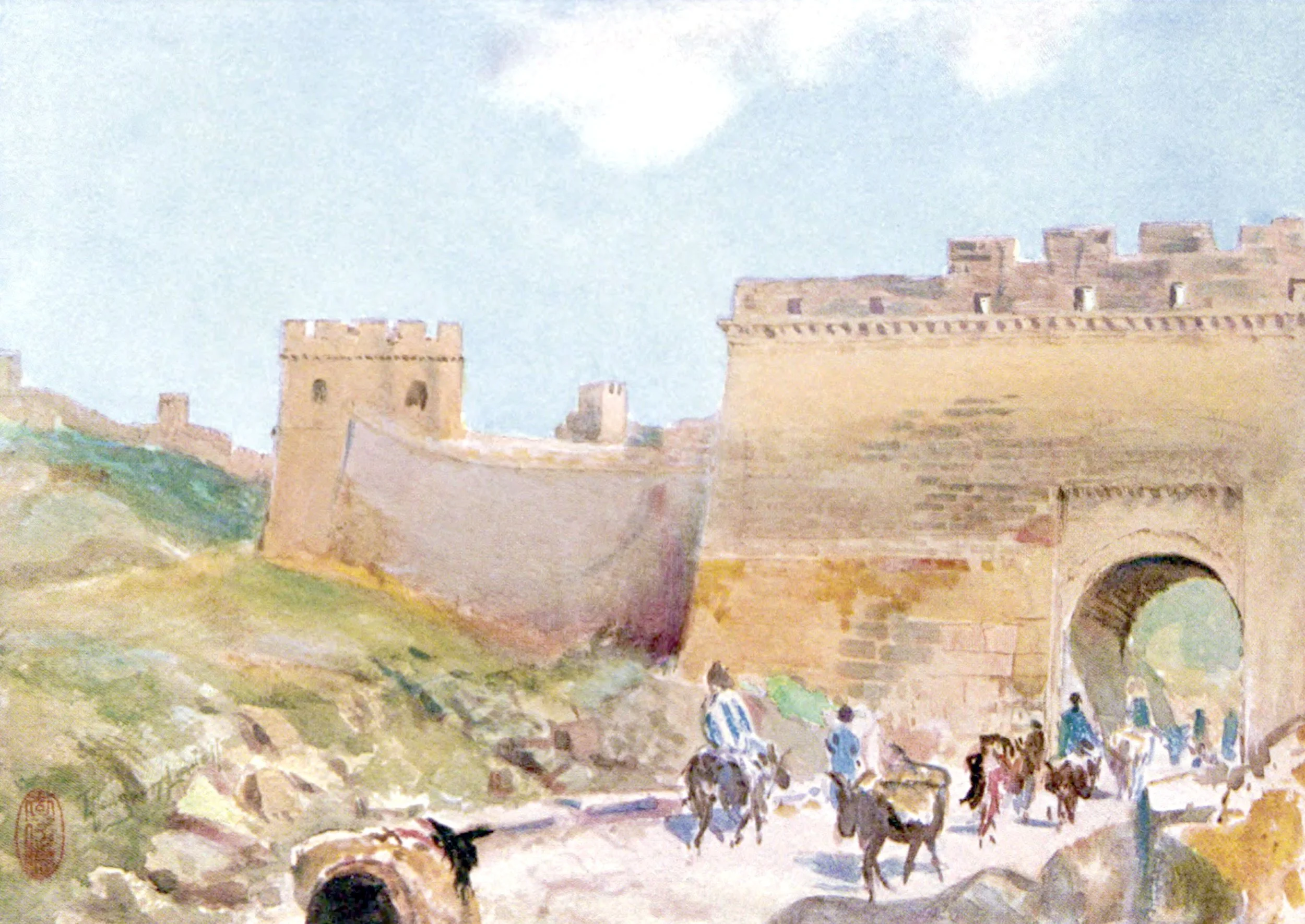 Nankow Pass-Gate of the Great Wall