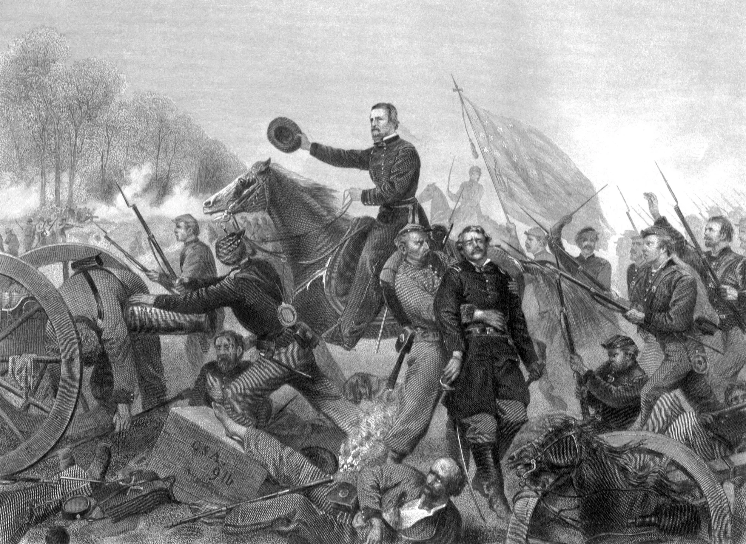 Battle of the Wilderness-Attack at Spottsylvania Court House