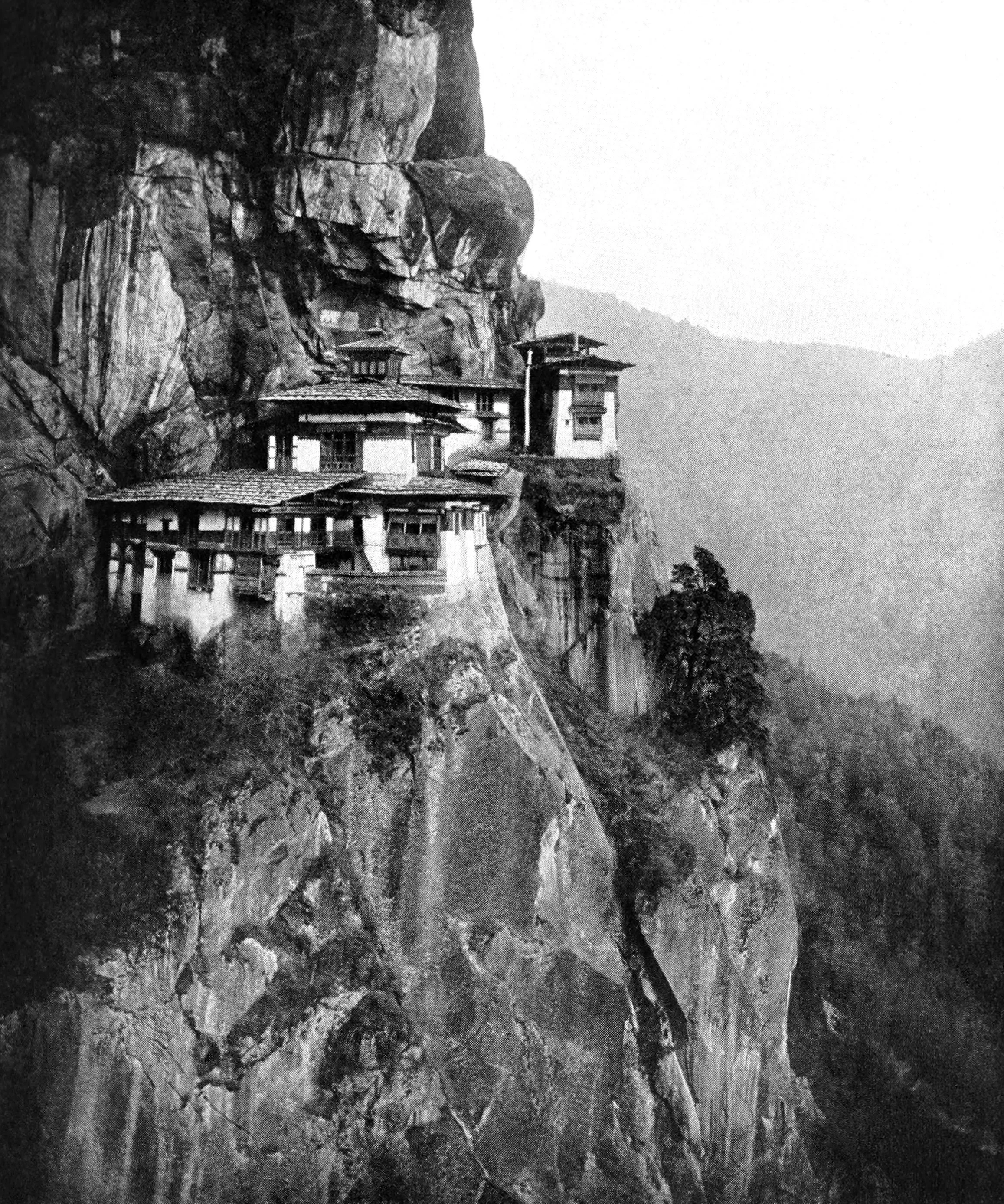 The Tiger's Lair Monastery in Bhutan