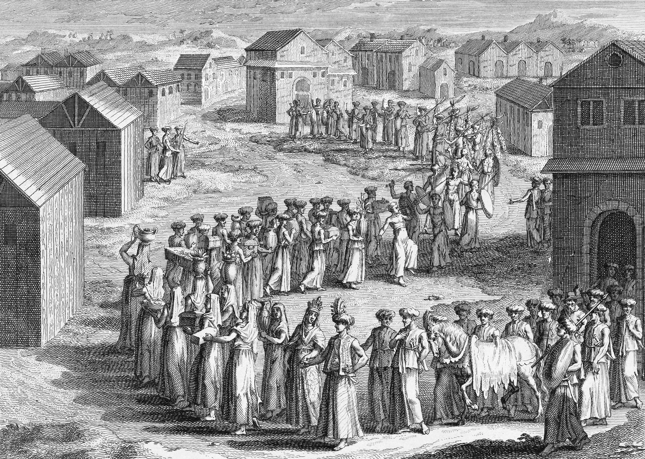 Second Wedding Ceremony of the people of Java, the Groom leads the Bride to his home