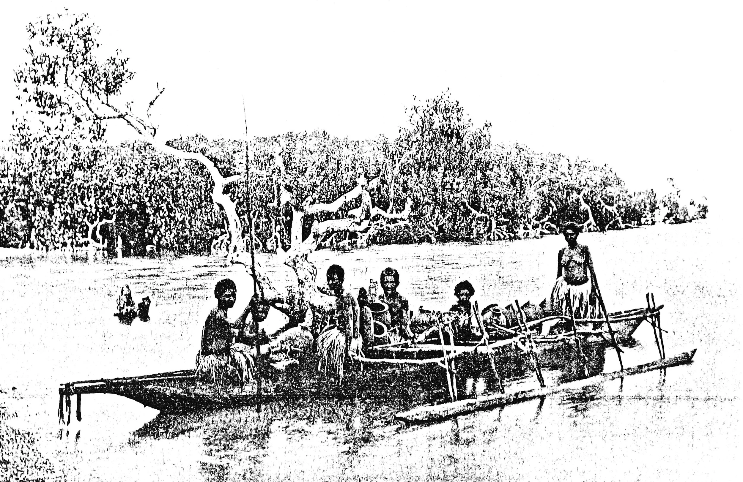 Women of Tupuselei, Going for Water
