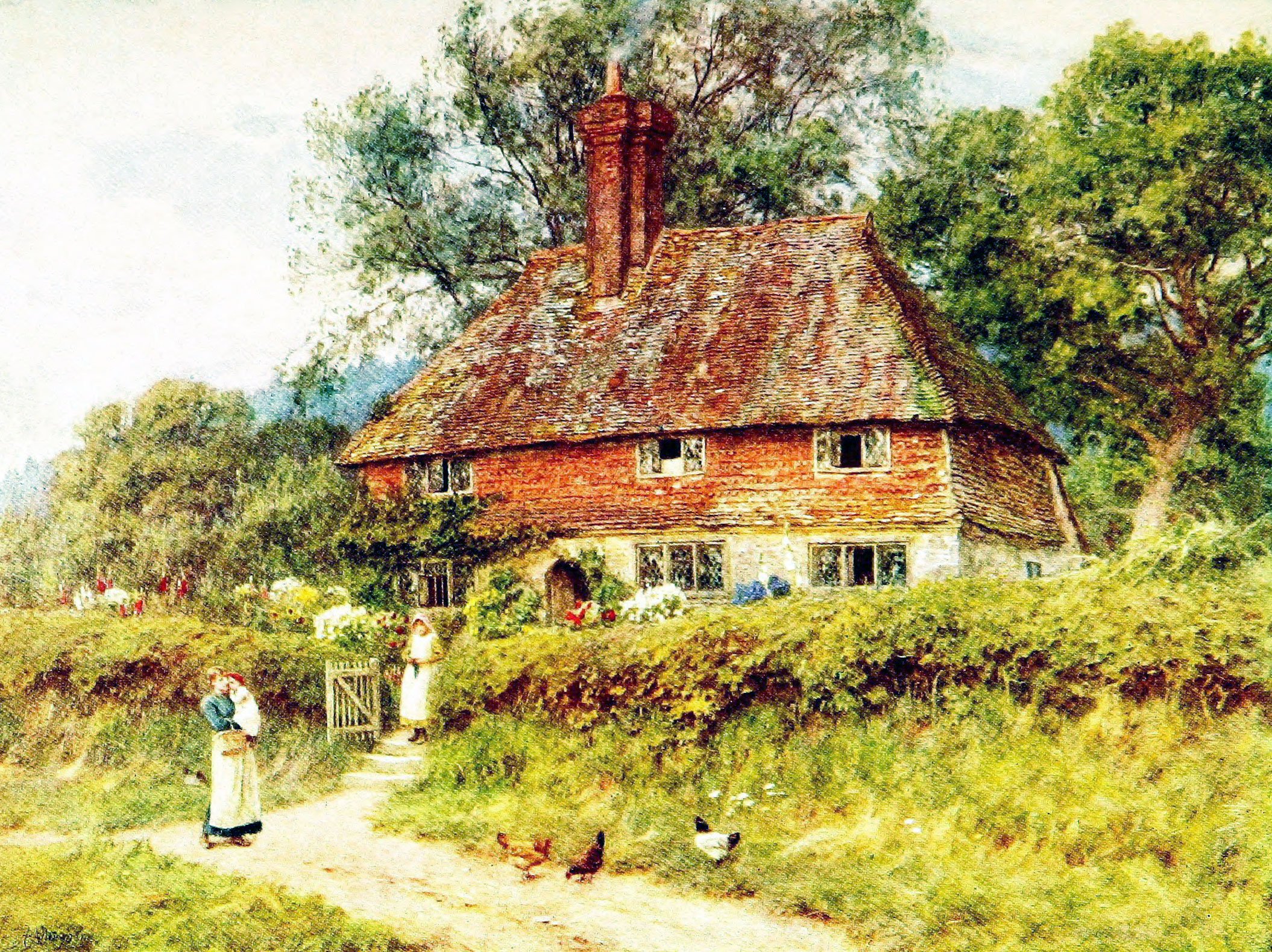 Old Surrey Cottage