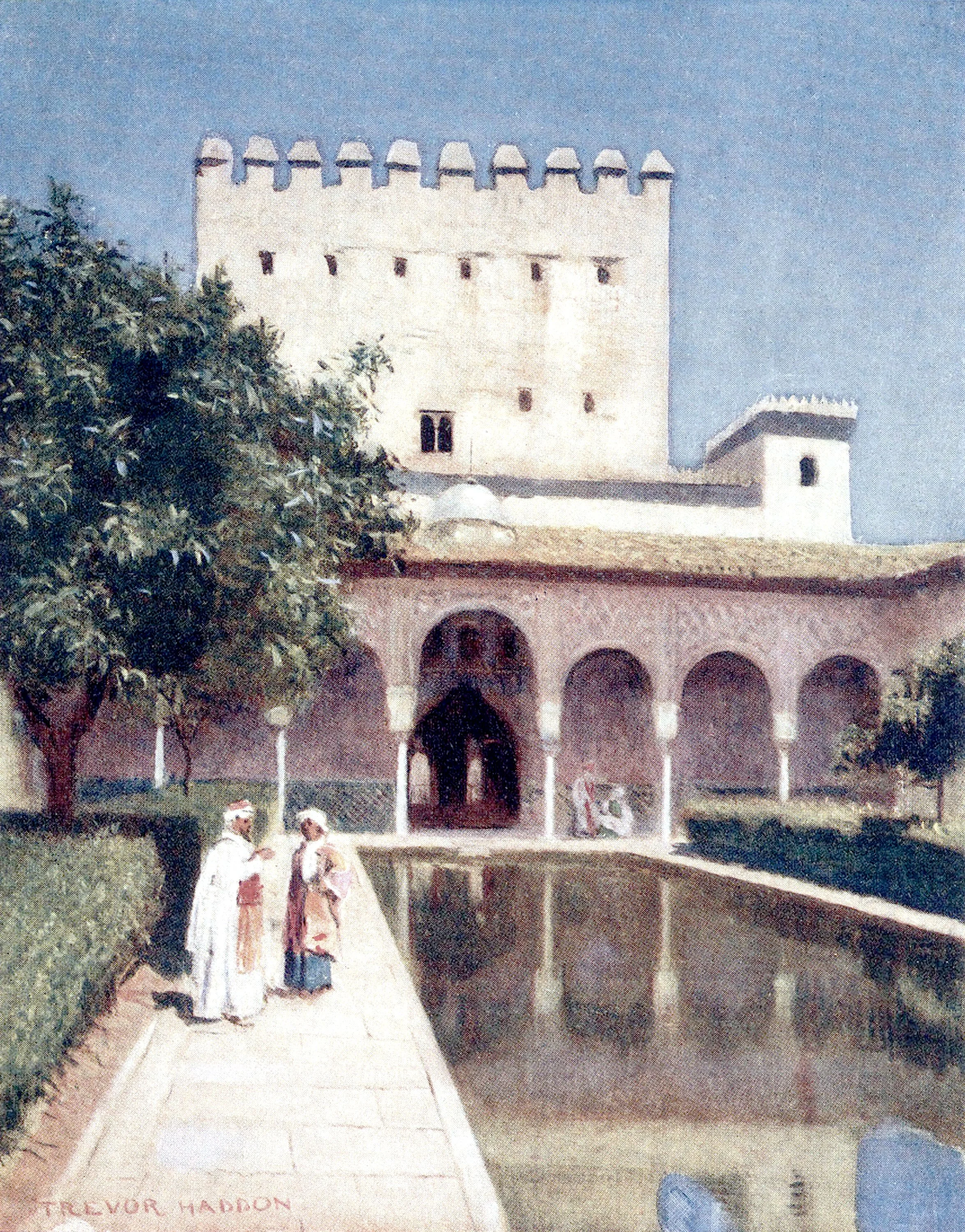 Granada- The Alhambra-Tower of Comares