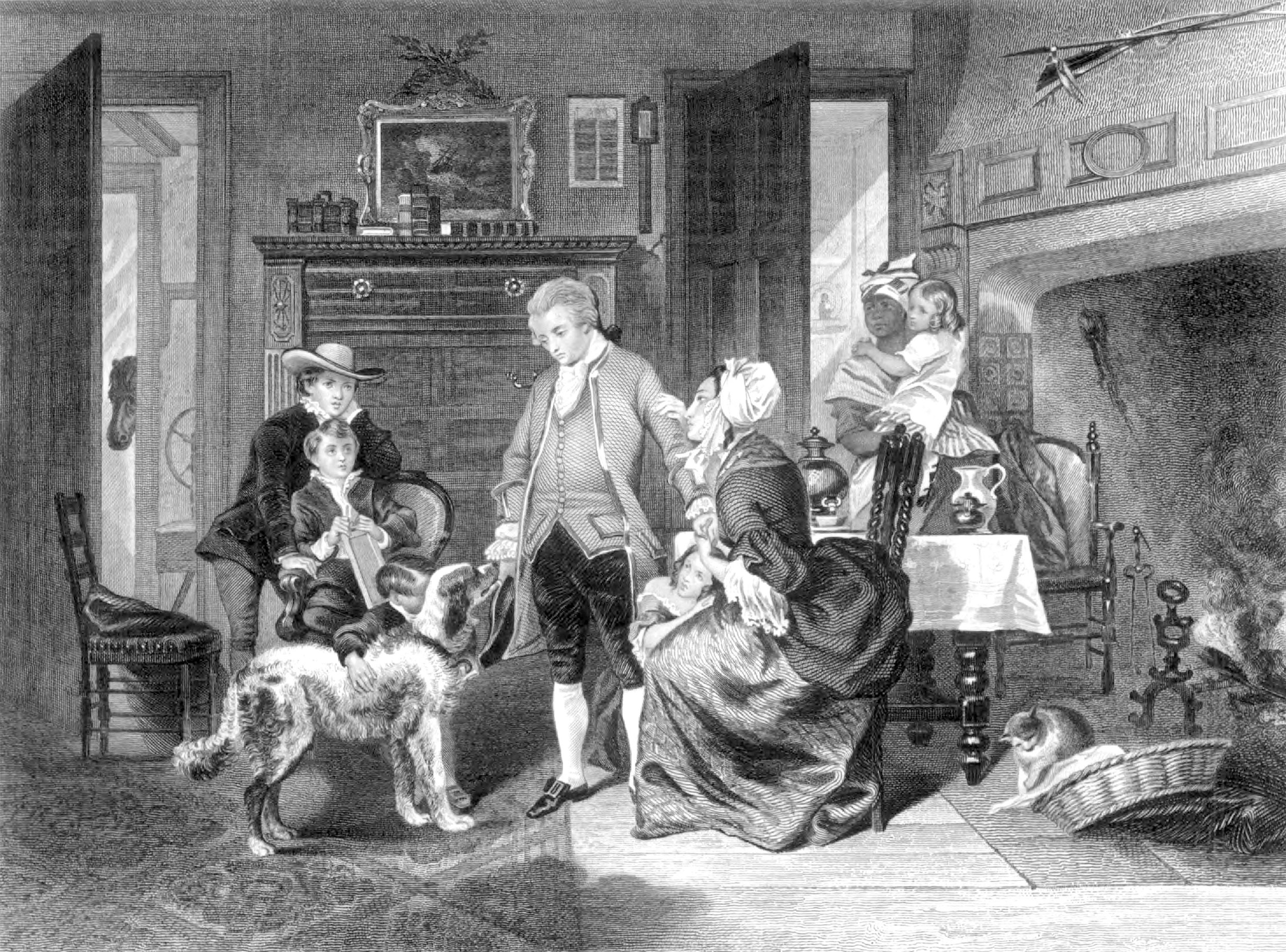 Washington's Interview with his mother