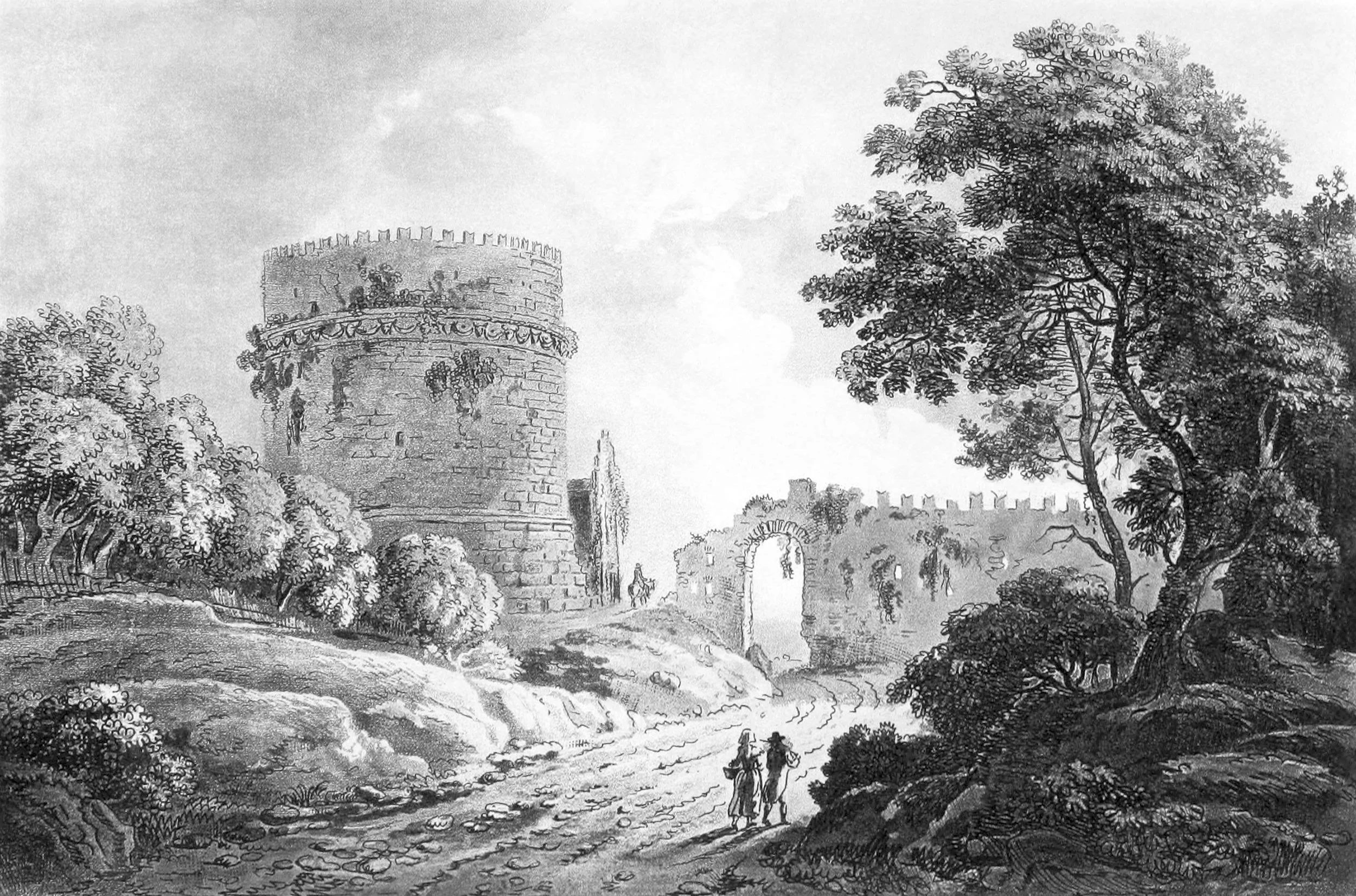 The Tomb of Cecilia Metella