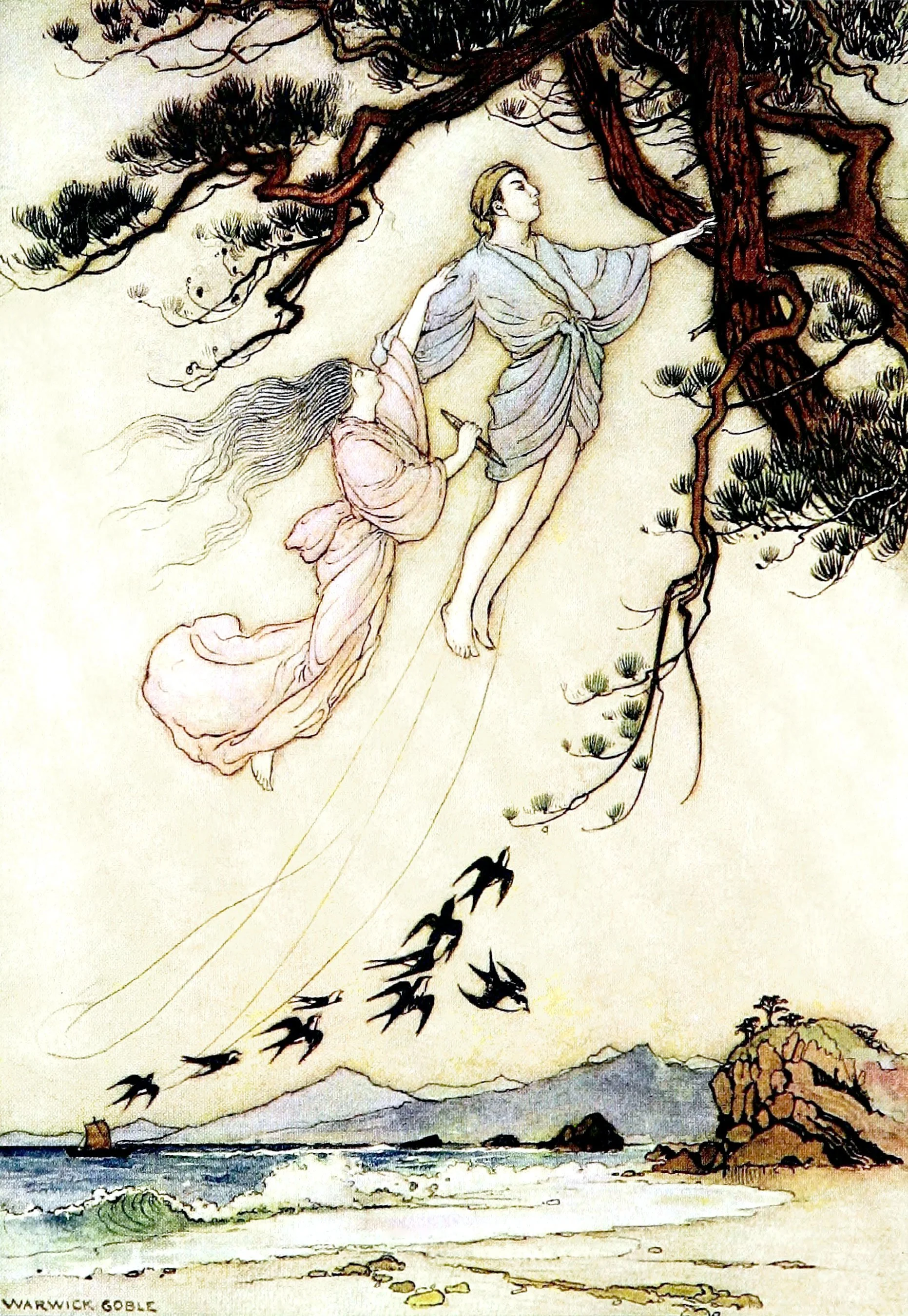 The Wind in the Pine Tree