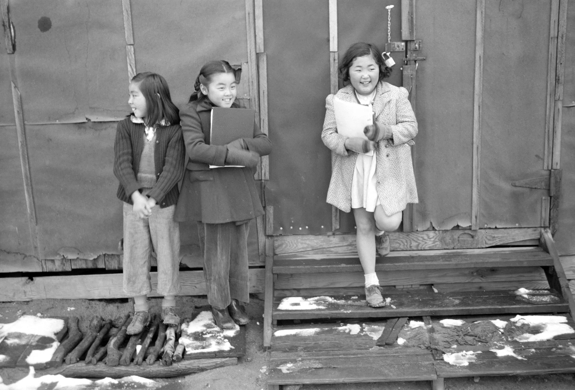 School children, Manzanar Relocation Center, California