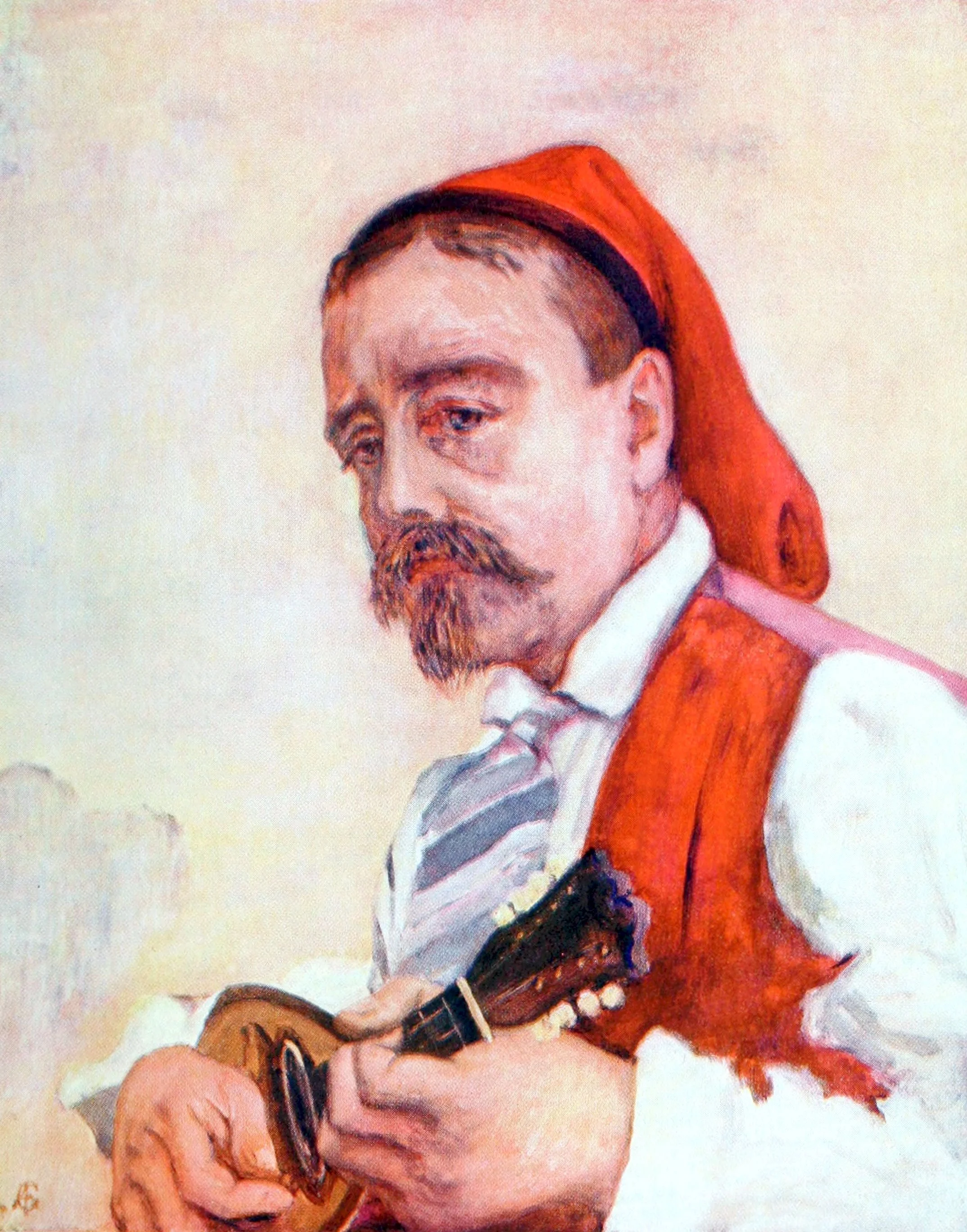 A Singer at the Tarantella