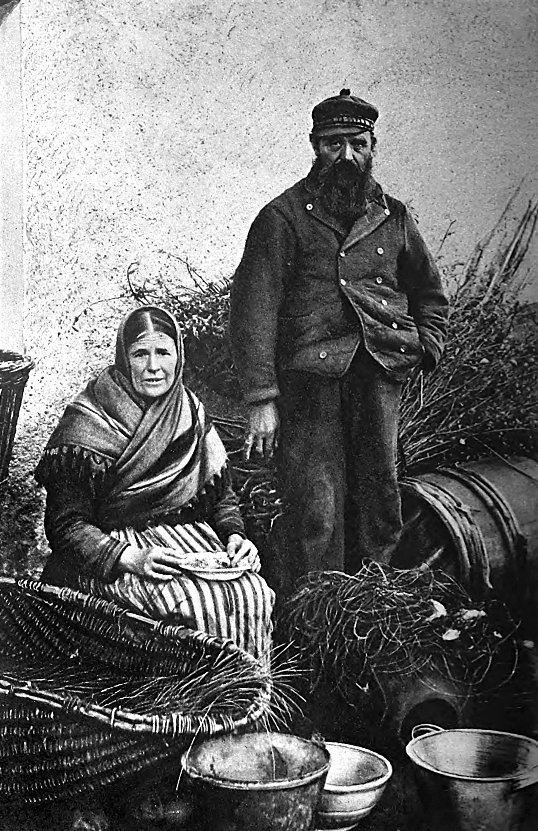 Scottish Fisherman Couple