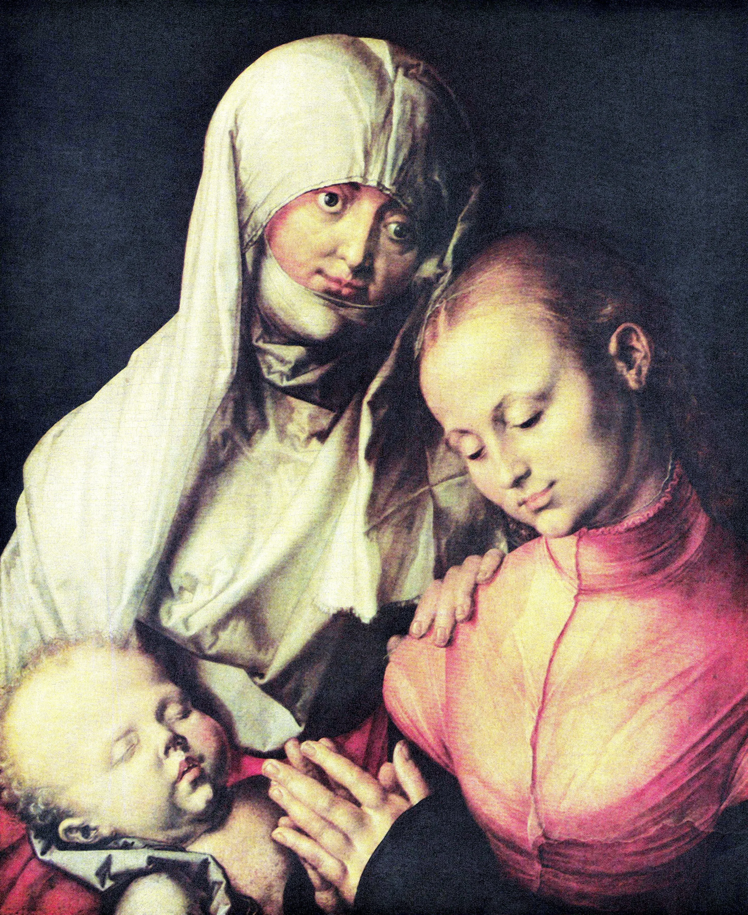 The Virgin and Child with Saint Anne 1519