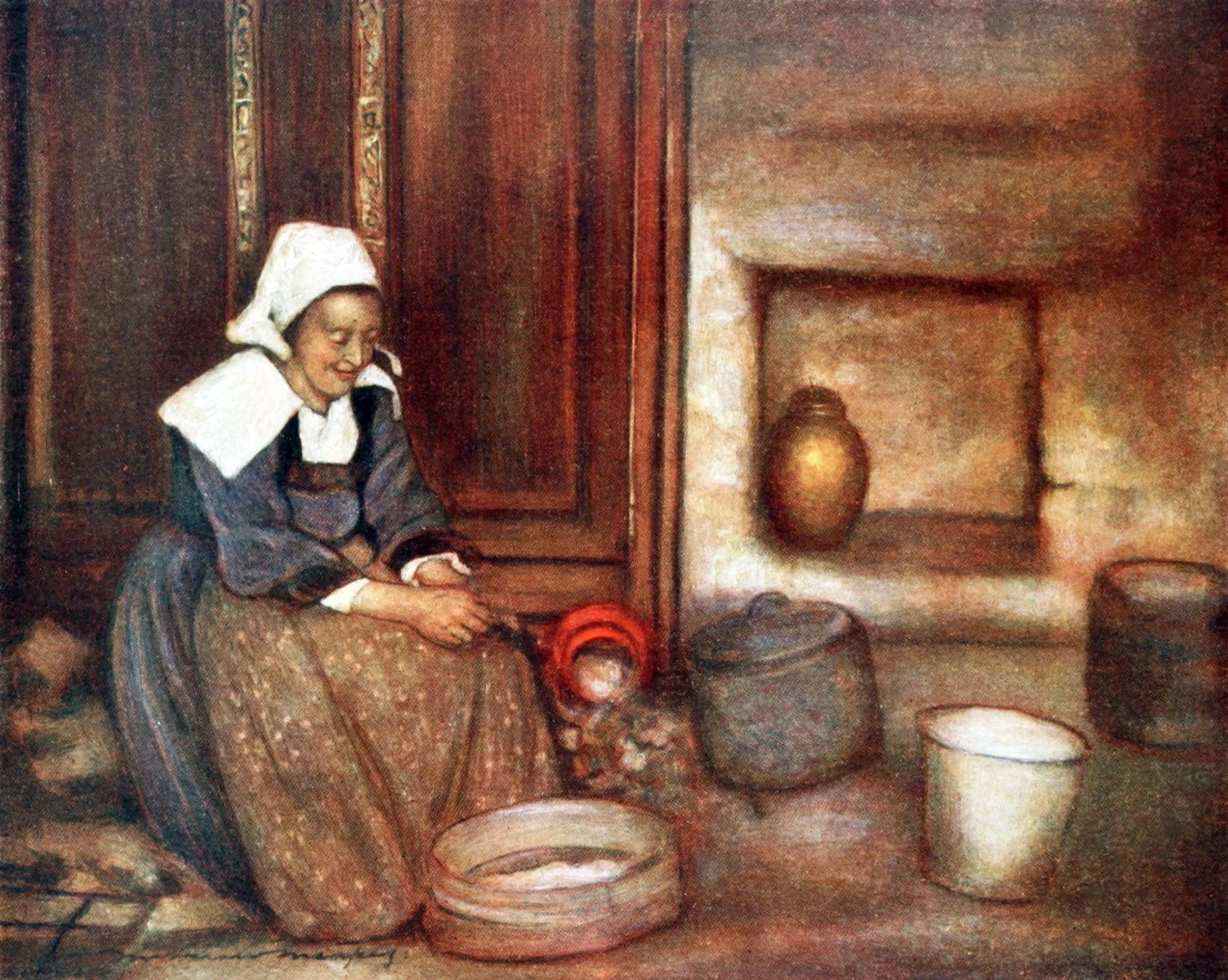 In a Breton Kitchen