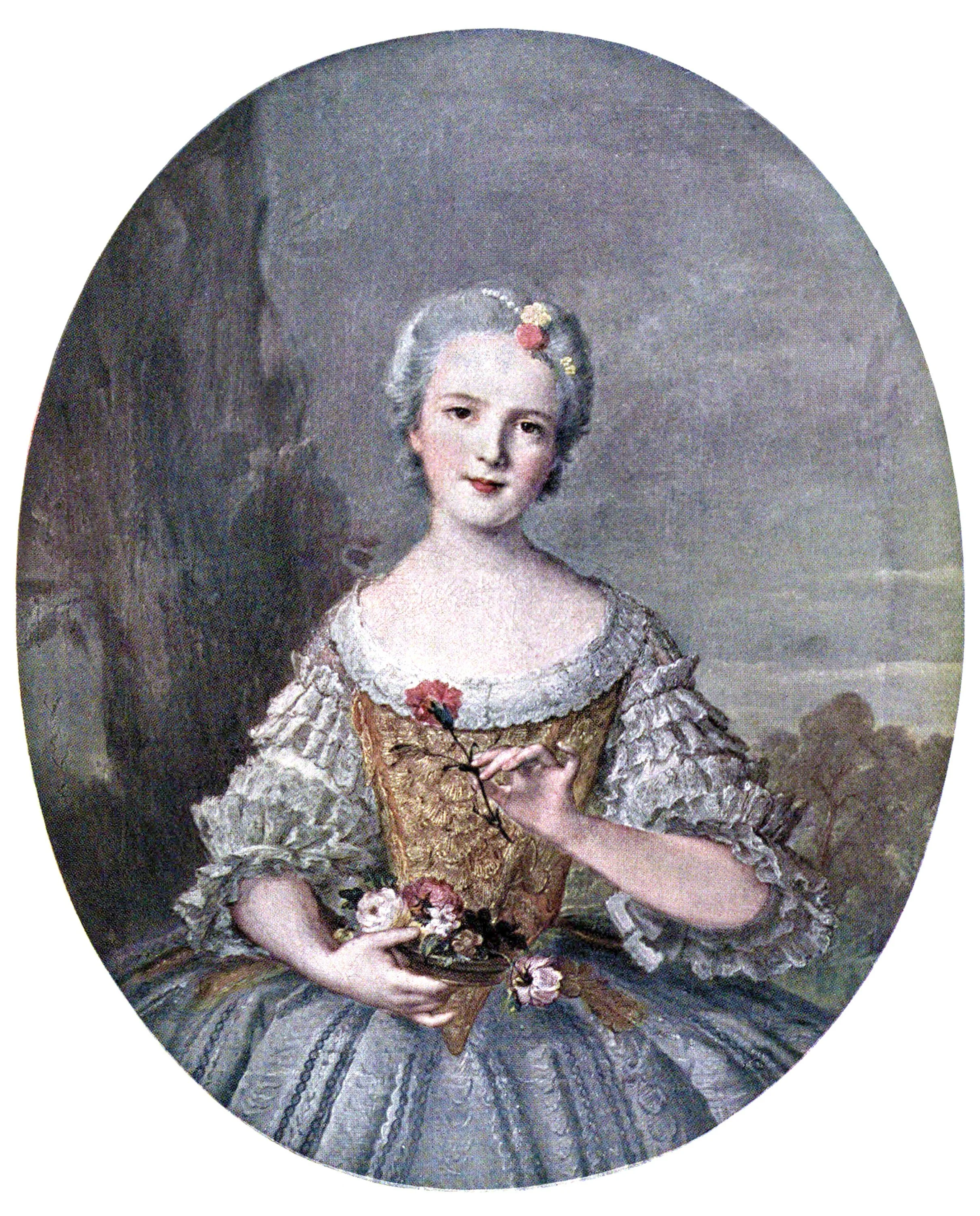 Madame Louise by Nattier