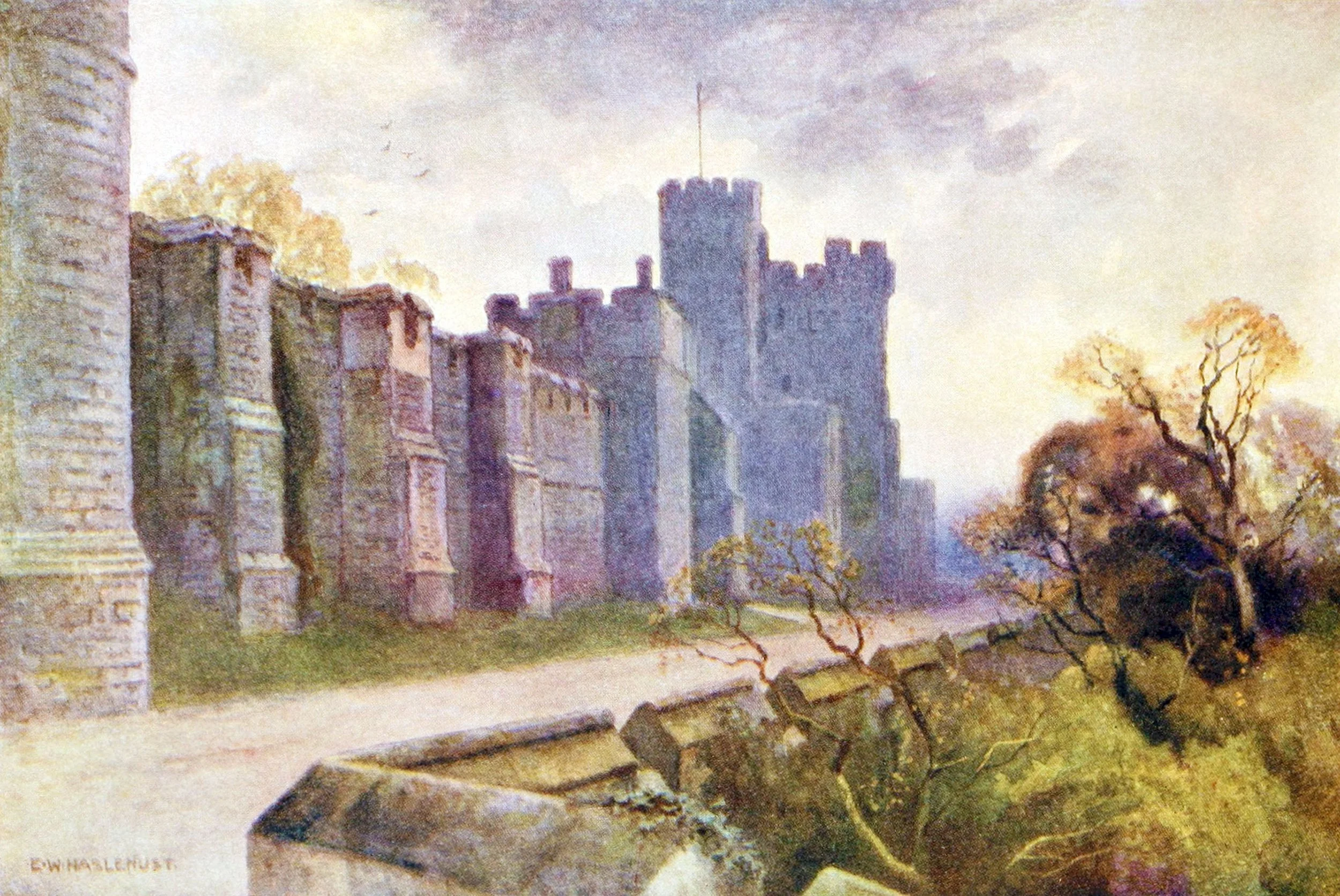 North Terrace and Winchester Tower, Windsor Castle