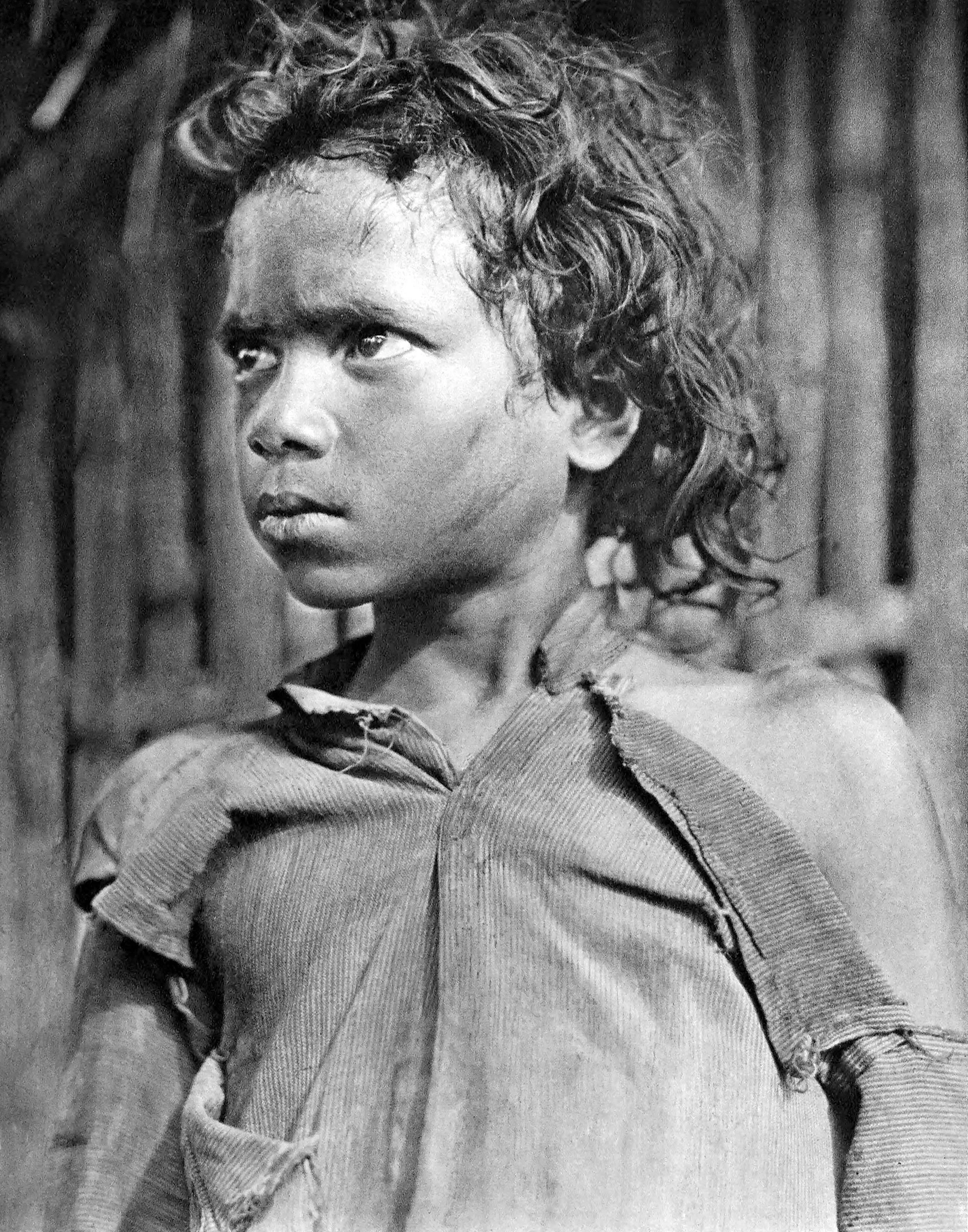 Kadu Boy in the Jungle near Mysore