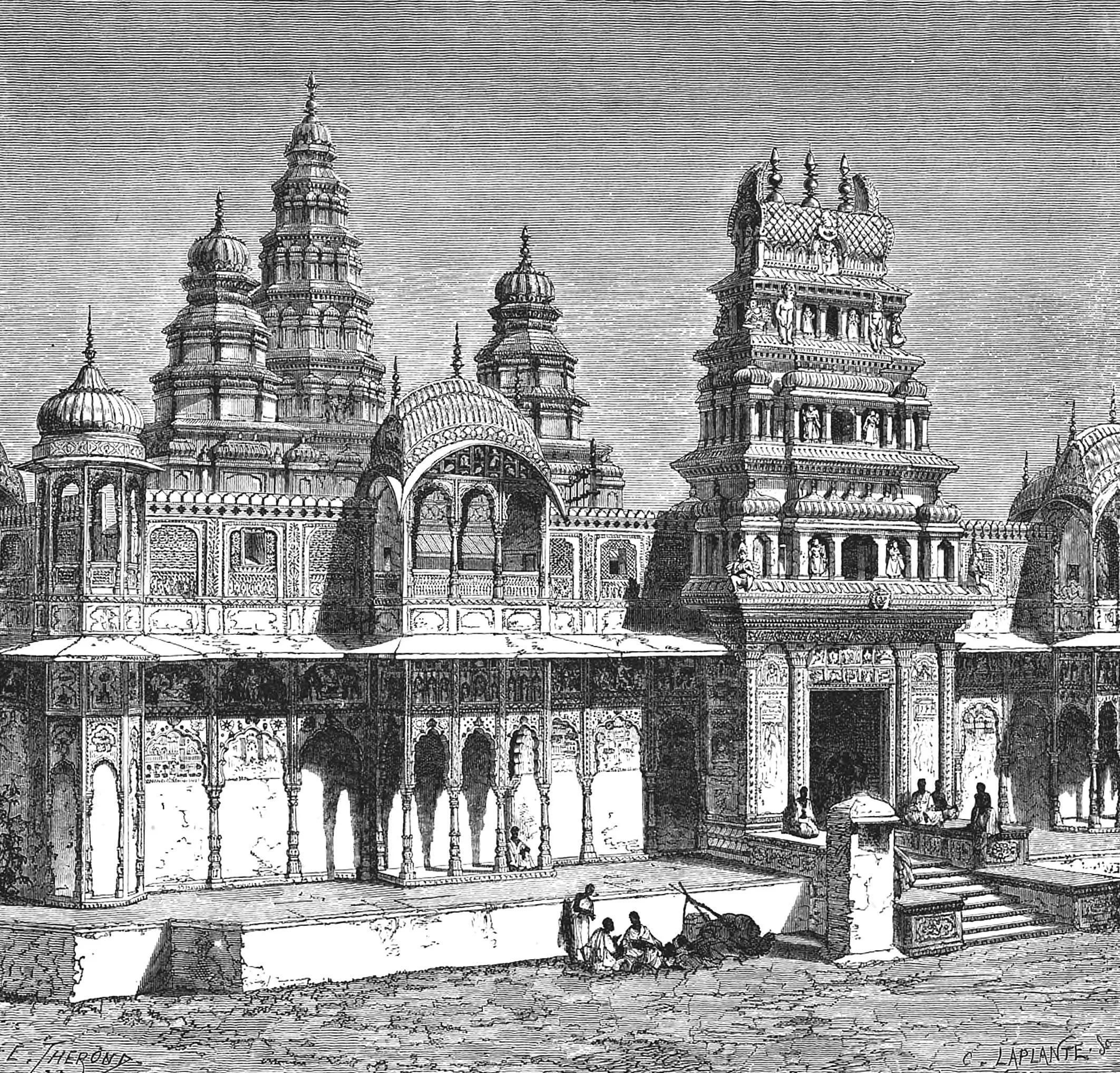 Temple of Rama, at Poshkur