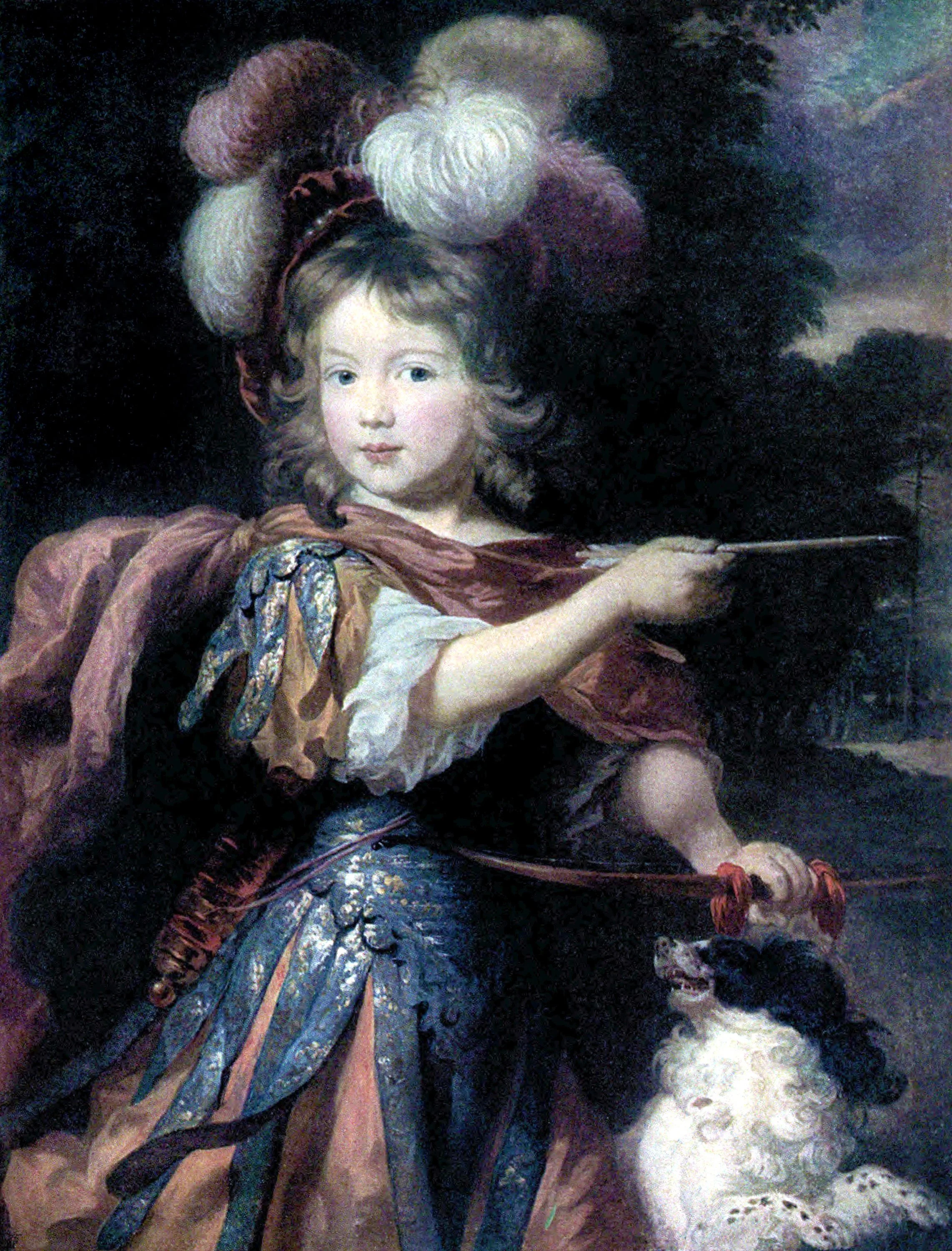 Boy as Archer by Nicolaes Maes