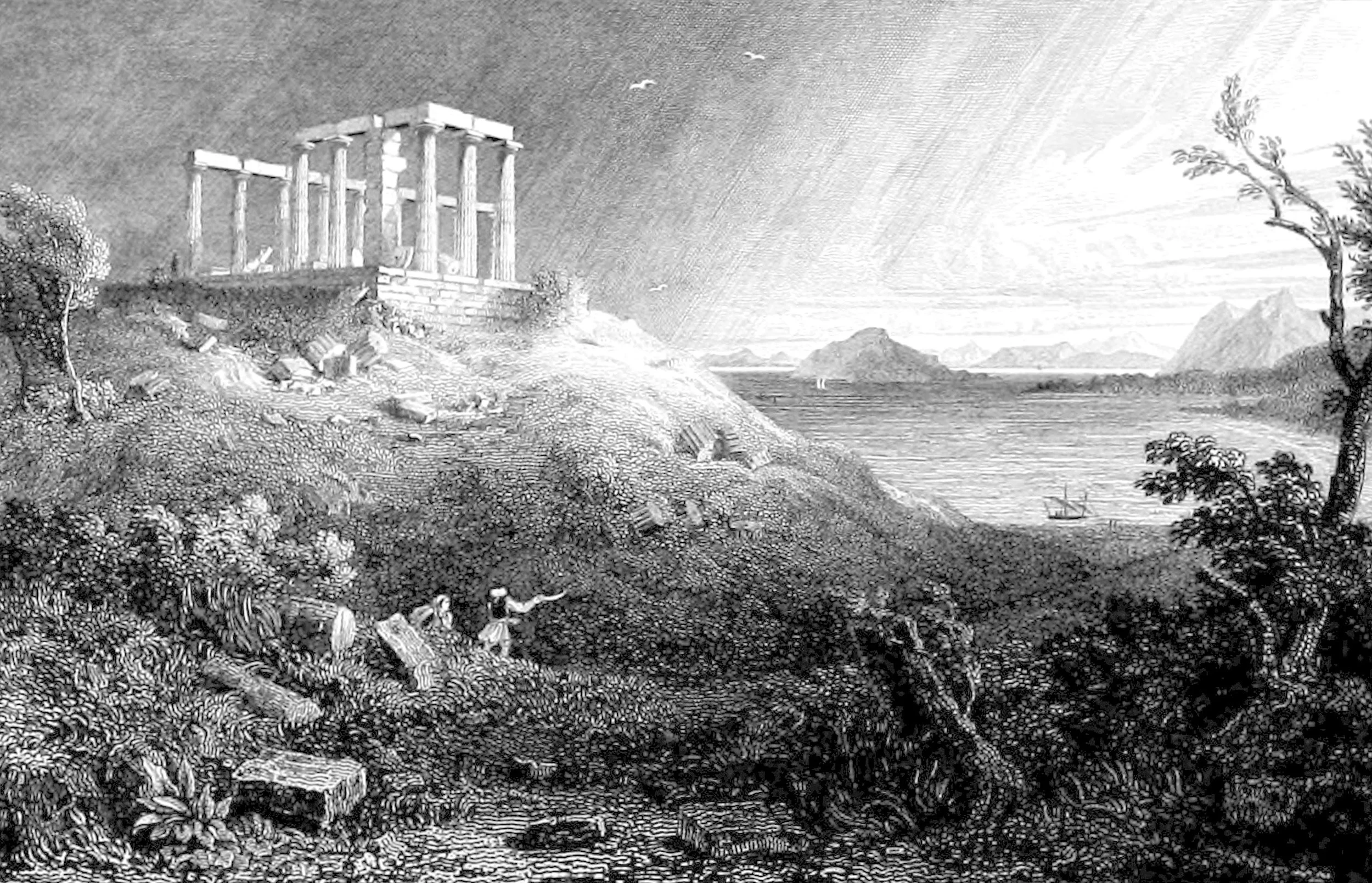 Temple of Minerva Sunias, Cape Colonna