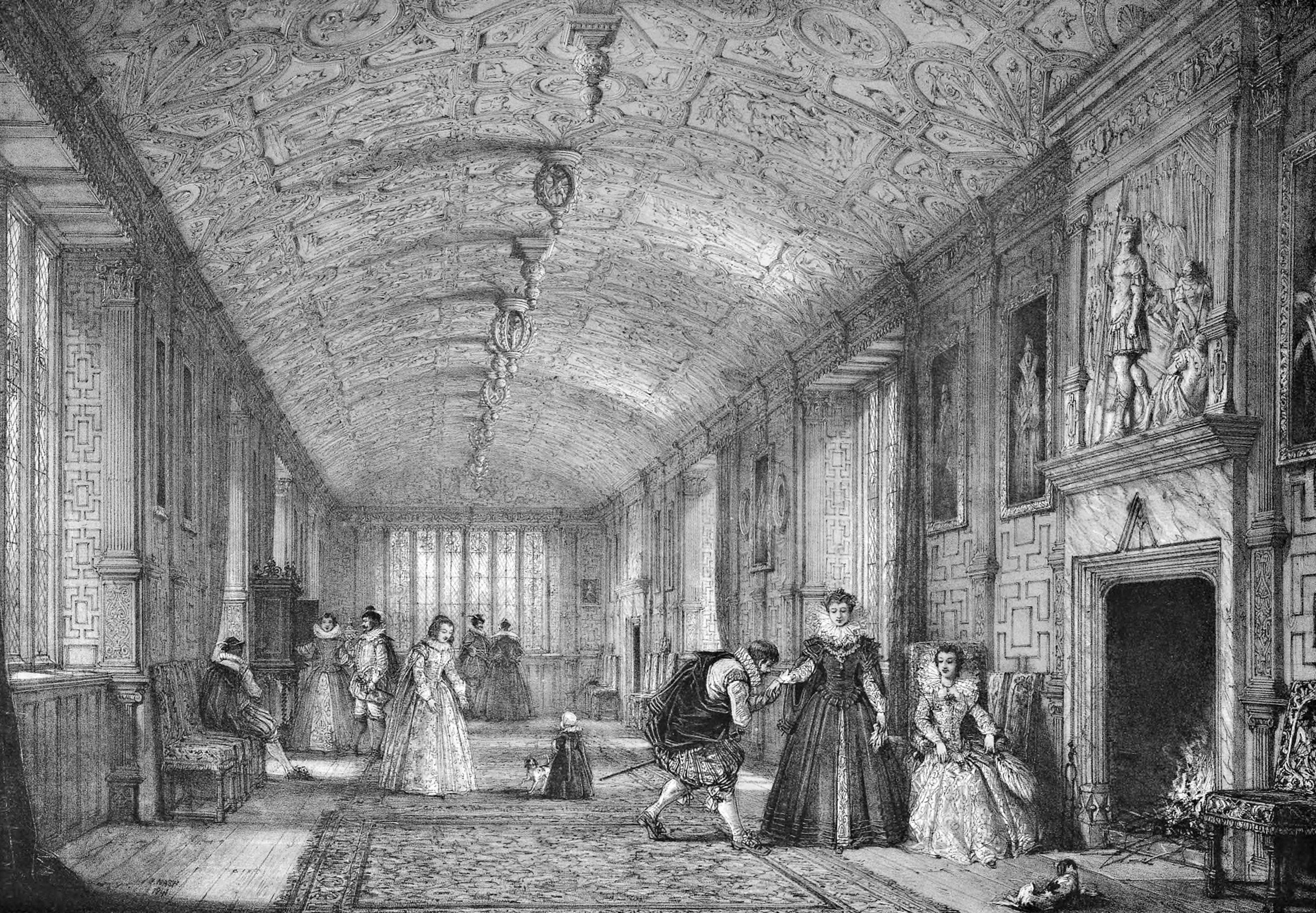 Gallery, Lanhydroc, Cornwall