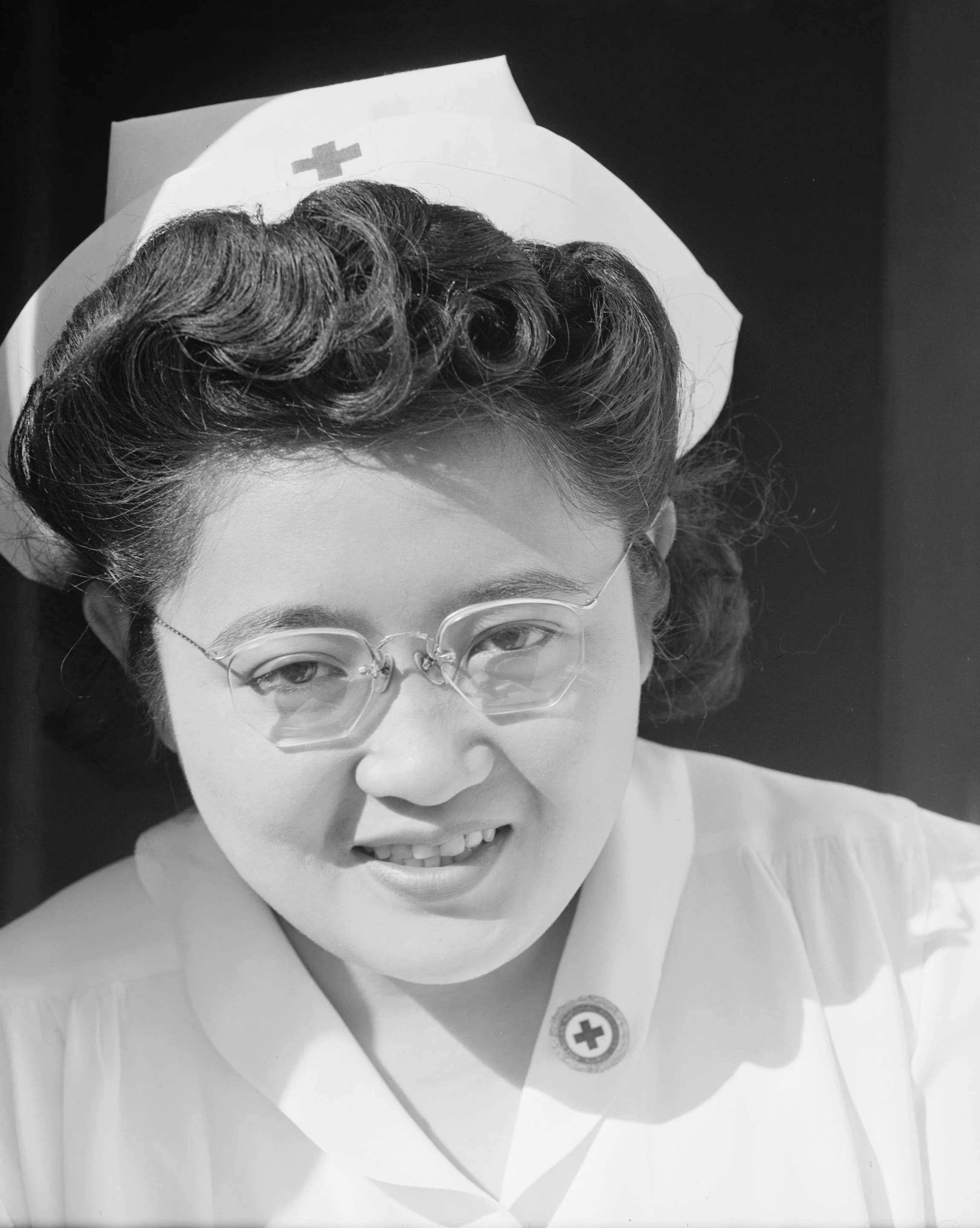 Catherine Natsuko Yamaguchi, nurse, Manzanar Relocation Center, California