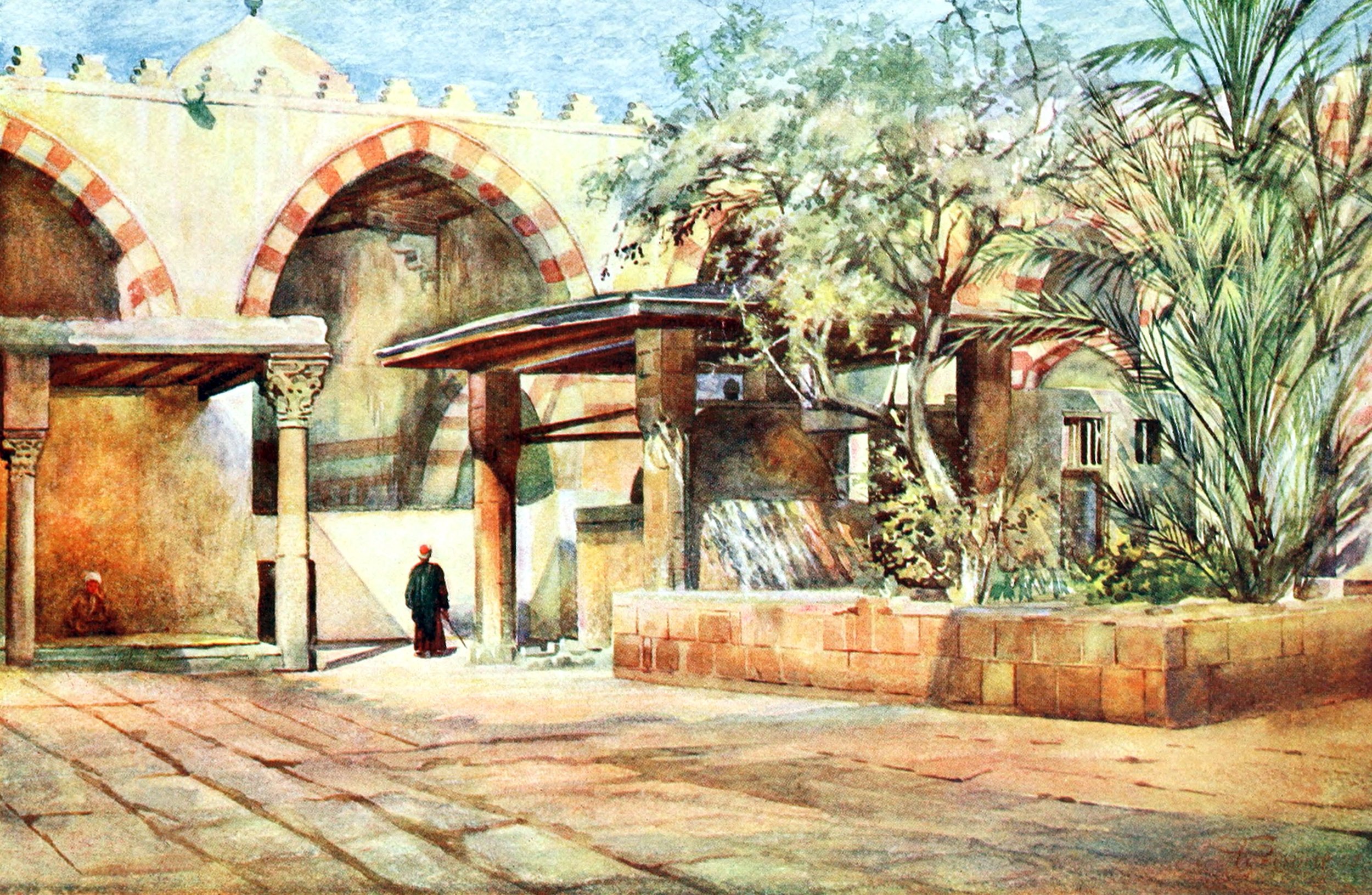 The Washing Place, Ibrahim Agha's Mosque